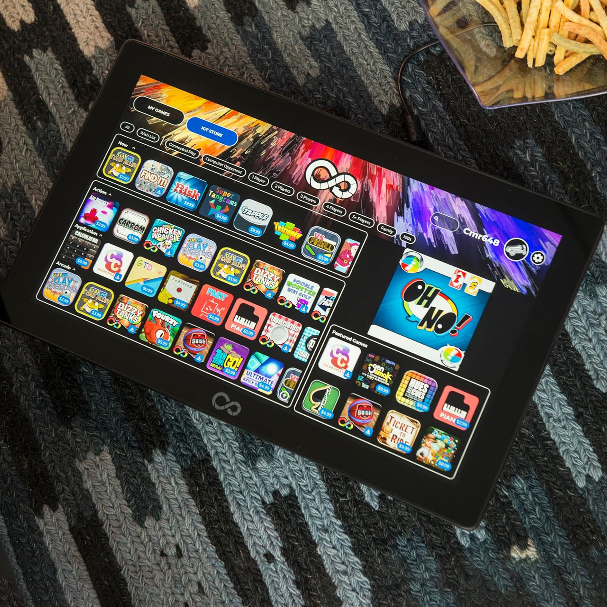 Arcade1Up Infinity Game Board Digital Board Games with 18.5" Screen & 170+ Games - VMInnovations