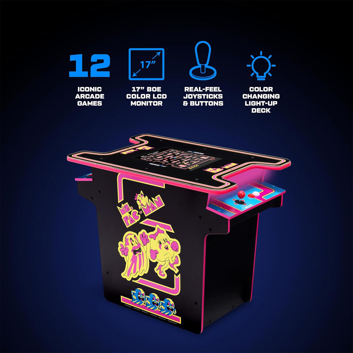 Ms. PAC-MAN Arcade Table