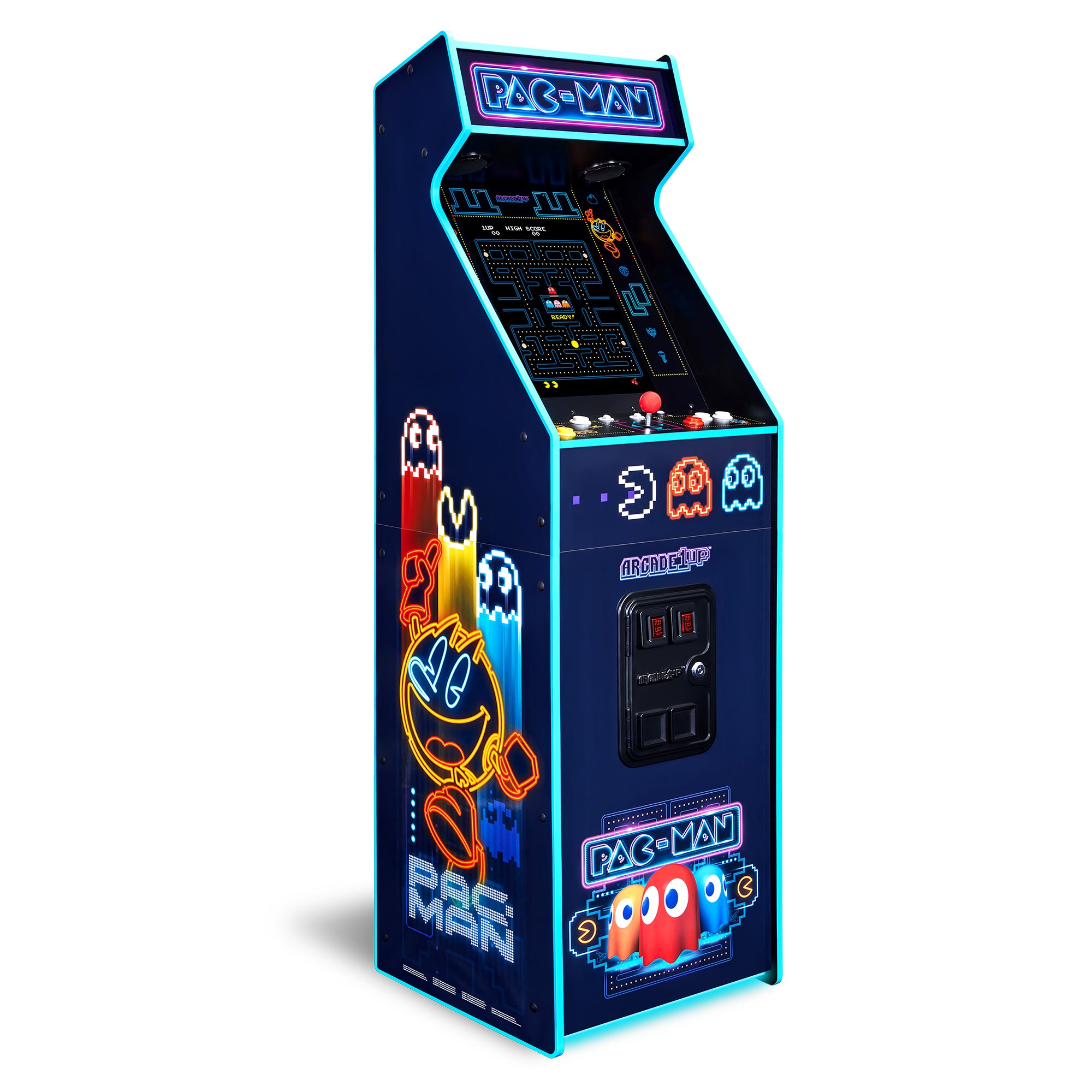 PAC-MAN NEON EDITION DELUXE ARCADE MACHINE