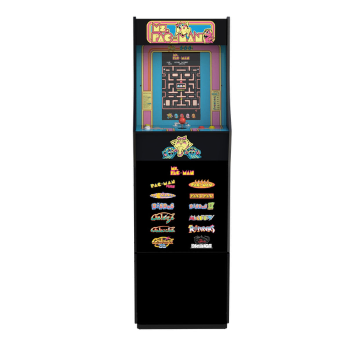 Arcade1Up Ms. Pac-Man Classic SE Arcade Machine and Classic SE 14.25" Riser