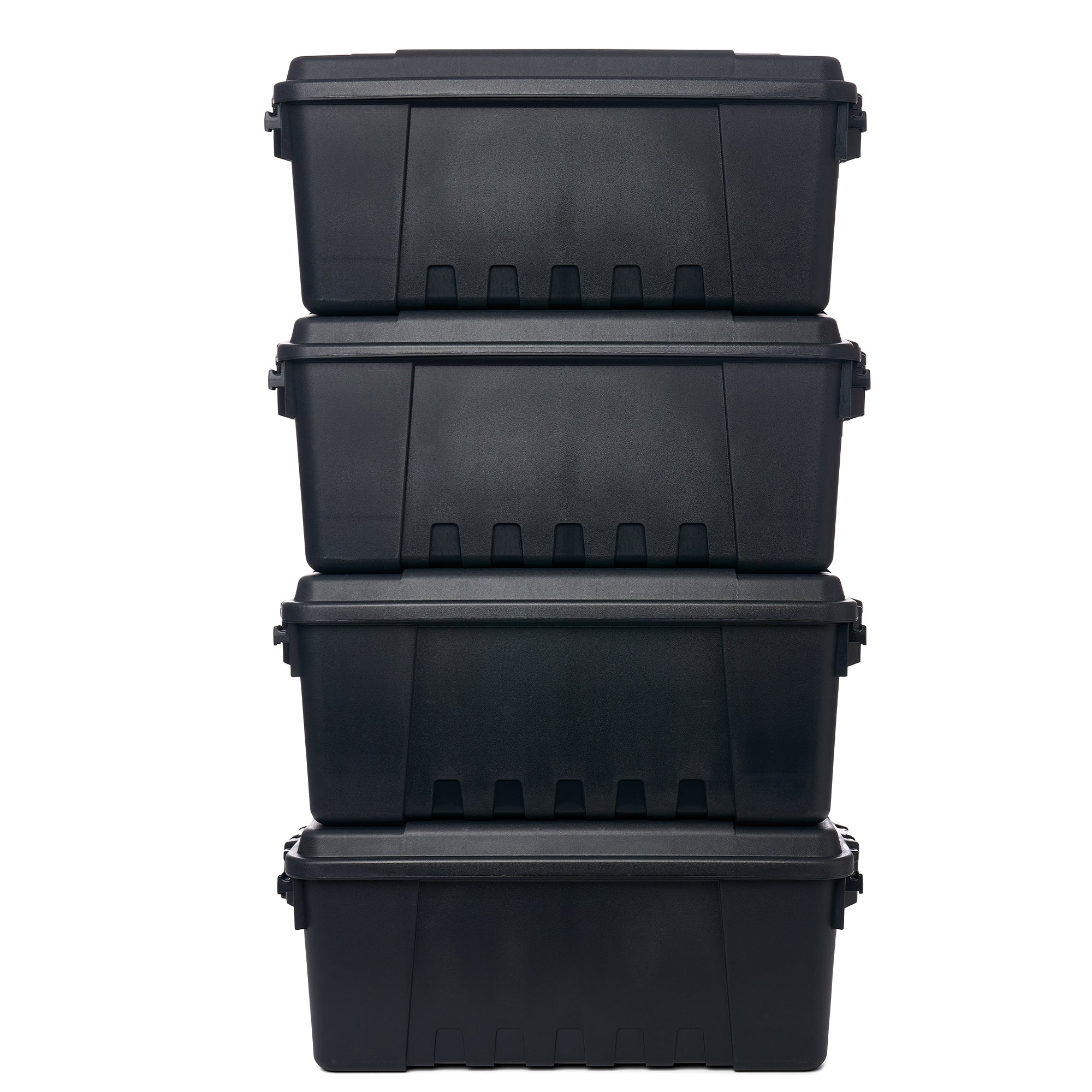 Plano 4 Pack Sportsman's Trunk for Outdoor/Indoor Gear & Tools, Black (Open Box) - VMInnovations