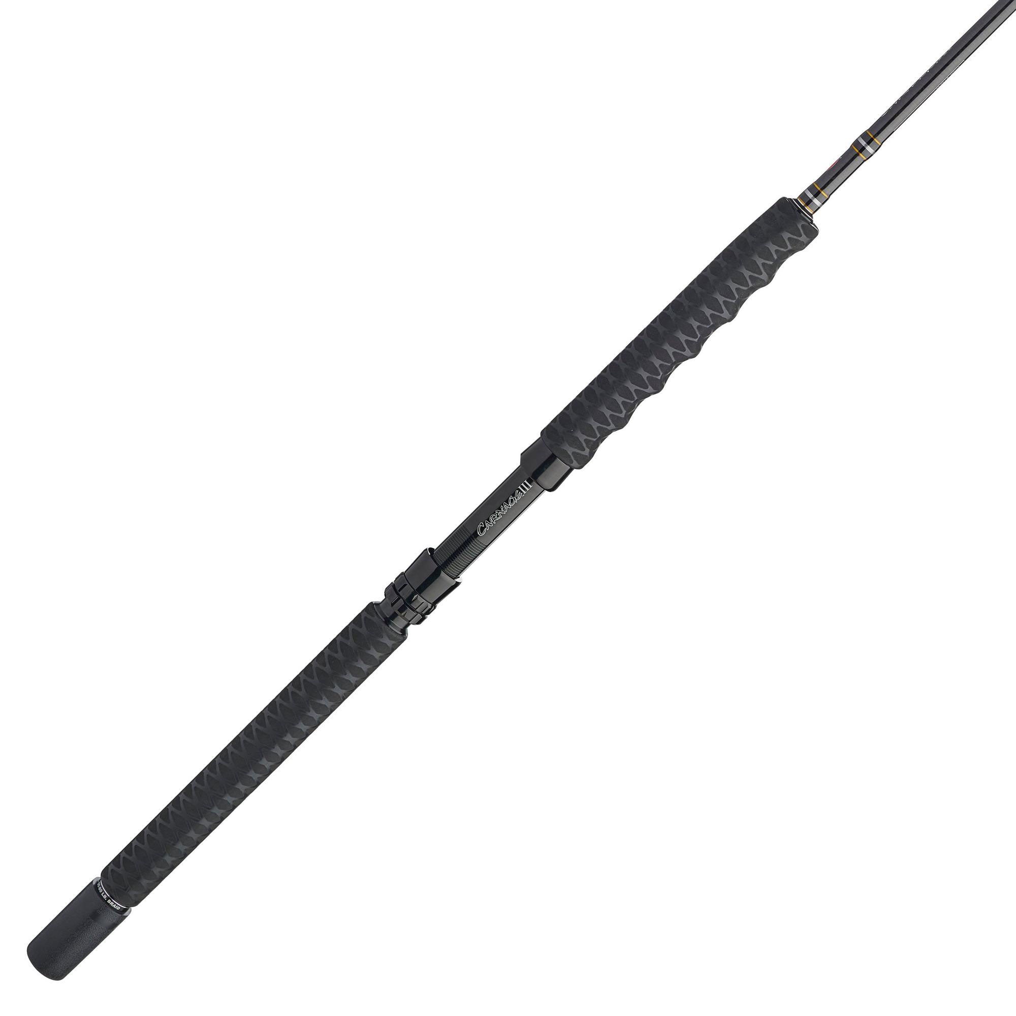 Penn Carnage III Boat Conventional Casting Fishing Rod 7’, Black (Open Box)