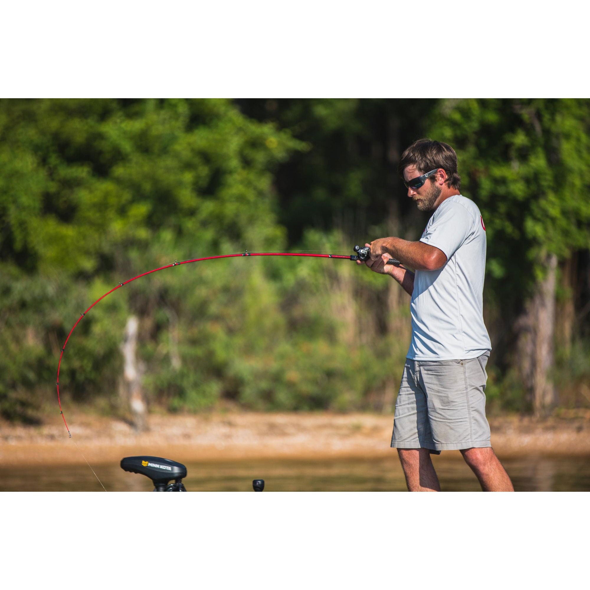 Ugly Stik Carbon Low Profile Baitcast Reel & Rod Combo, Right-Handed (Open Box) - VMInnovations