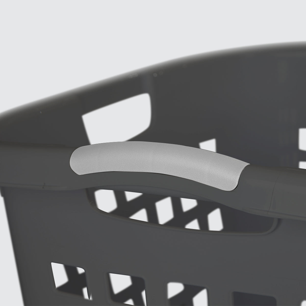 Sterilite Ultra Easy Carry Laundry Basket, 2.1 Bushel with Handles, Grey, 4 Pack - VMInnovations