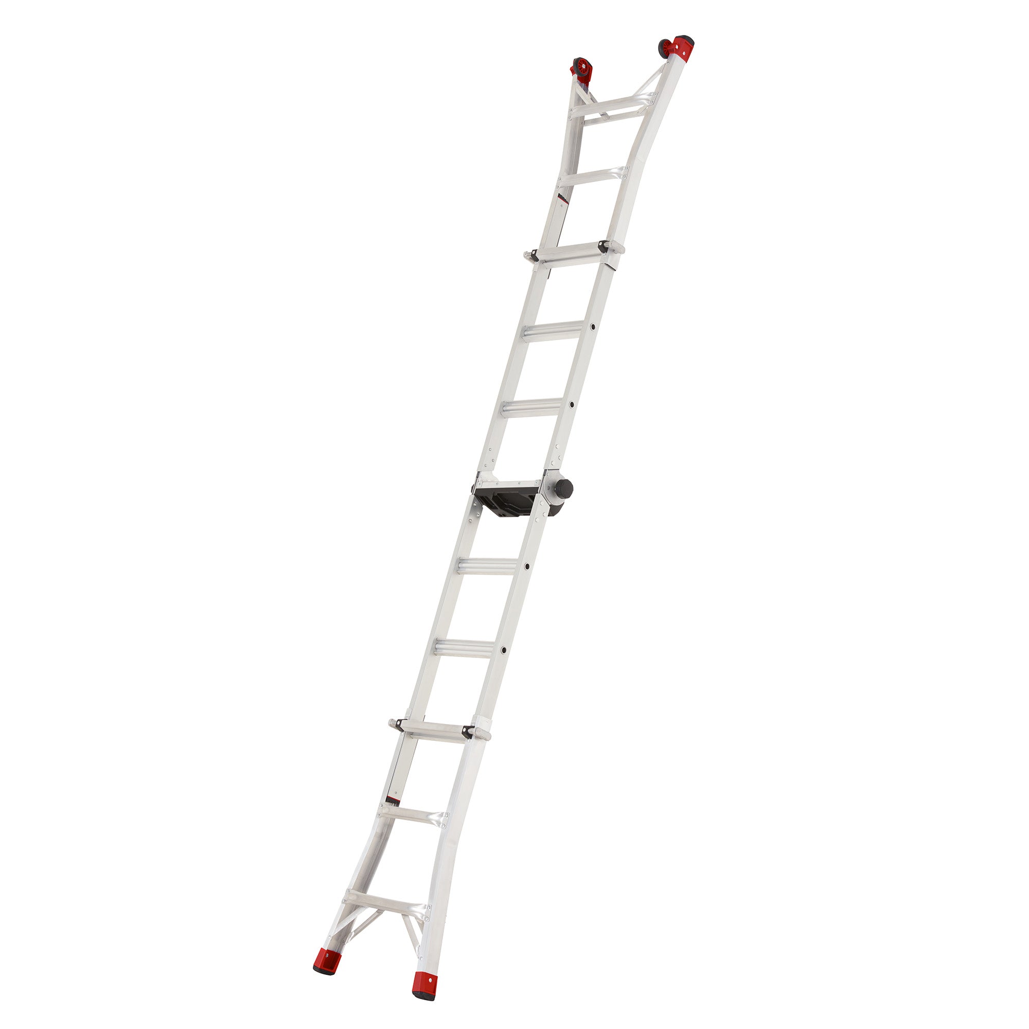 Lift Ladders 15 Foot Reach Multi Position Aluminum Step Ladder, 300lb Cap (Used) - VMInnovations
