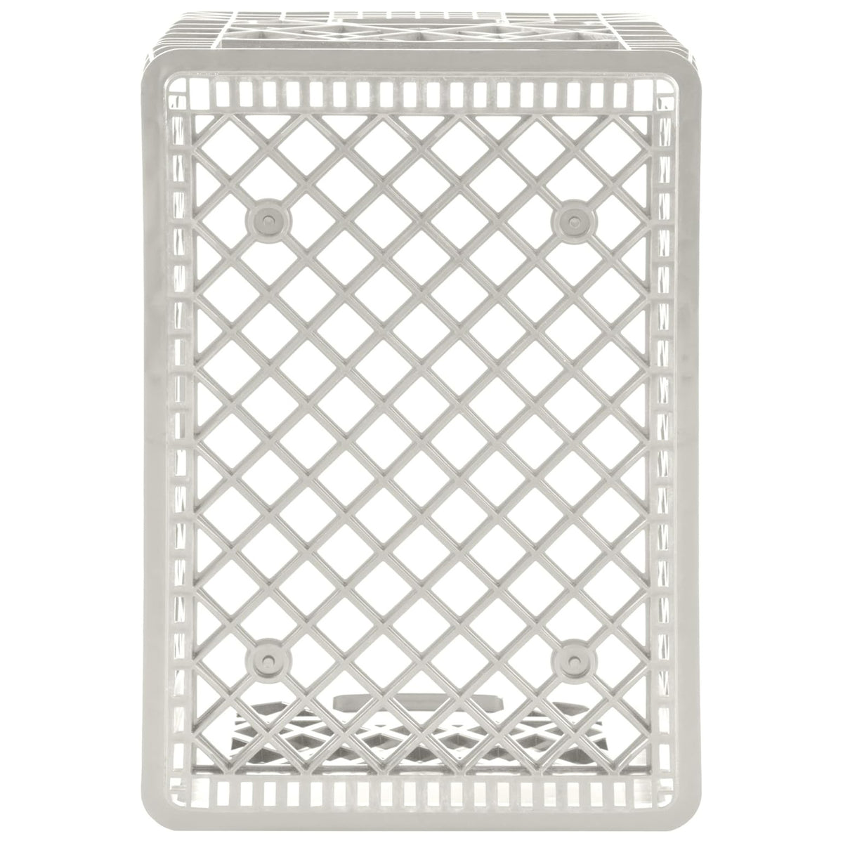 Juggernaut 24 Qt Storage Milk Crates Plastic Stackable Containers (Open Box)