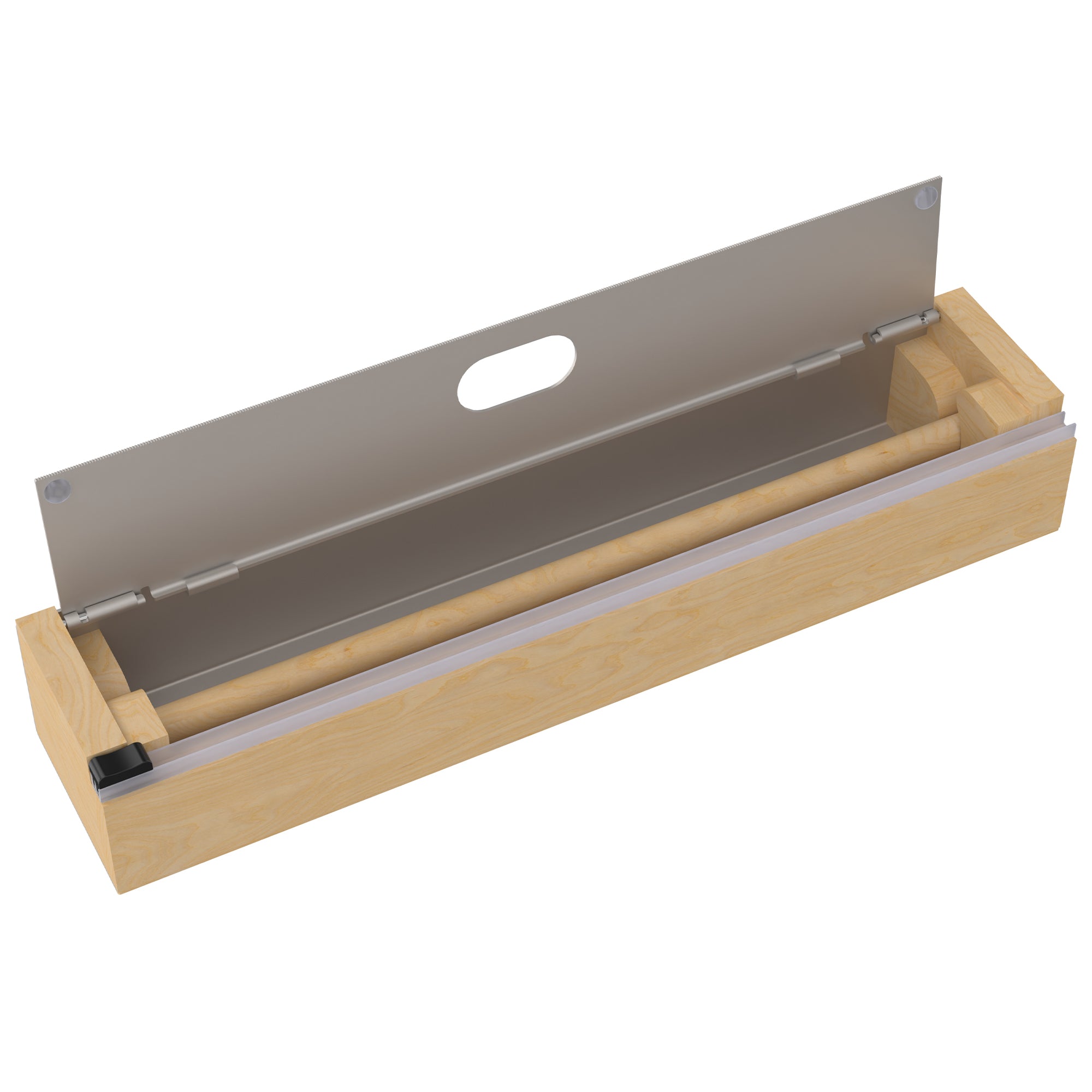 Rev-A-Shelf Foil Wrap Insert Organizer and Dispenser for Kitchen, Gray - VMInnovations