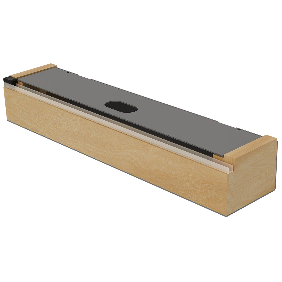 Rev-A-Shelf Foil Wrap Insert Organizer and Dispenser for Kitchen, Gray - VMInnovations