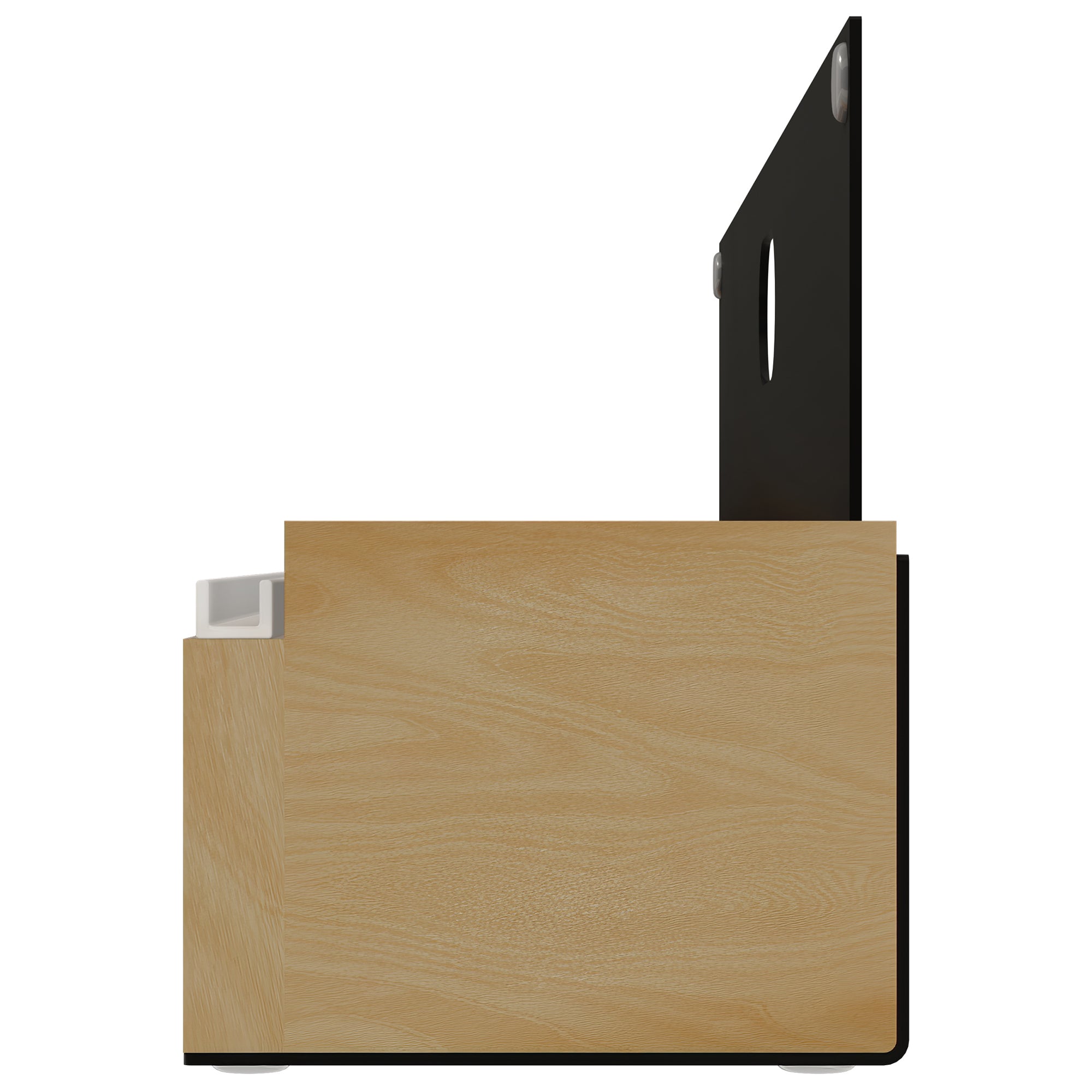 Rev-A-Shelf Foil Wrap Insert Organizer and Dispenser for Kitchen, Black - VMInnovations