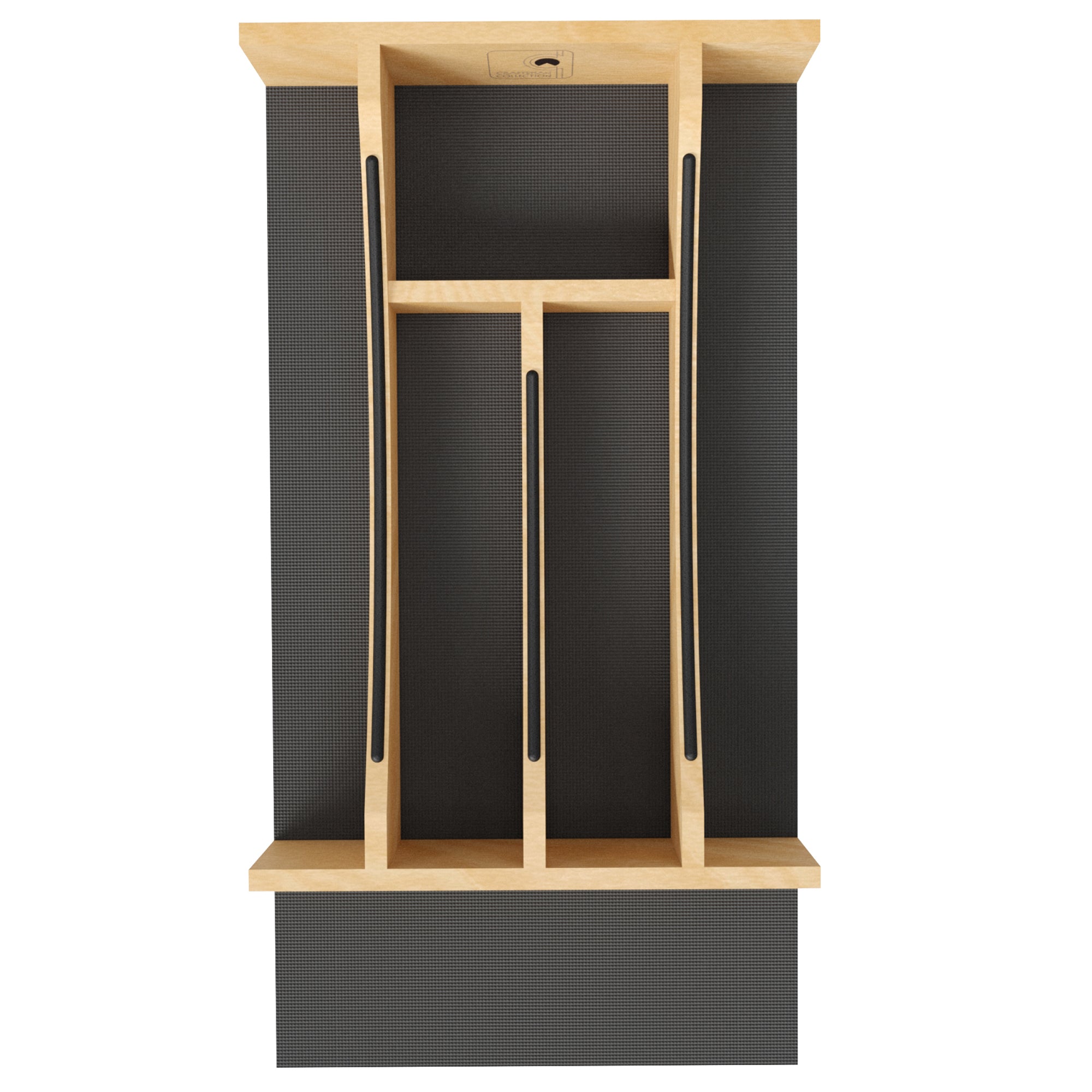 Rev-A-Shelf Craftsman Solid Maple Cutlery Drawer Insert, 10-1/4" x 19-1/2"