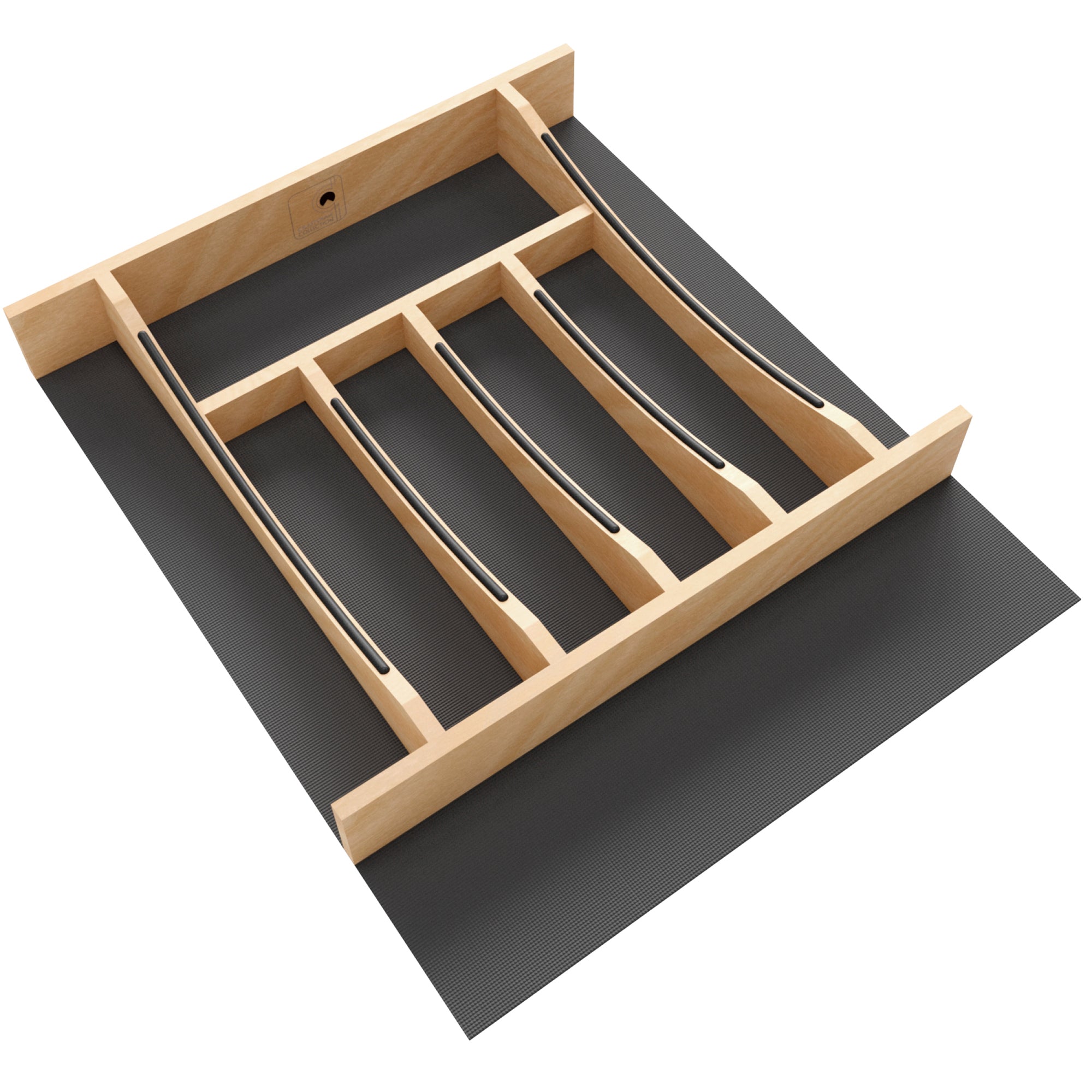 Rev-A-Shelf Craftsman Solid Maple Cutlery Drawer Insert, 16-1/4" x 19-1/2" - VMInnovations
