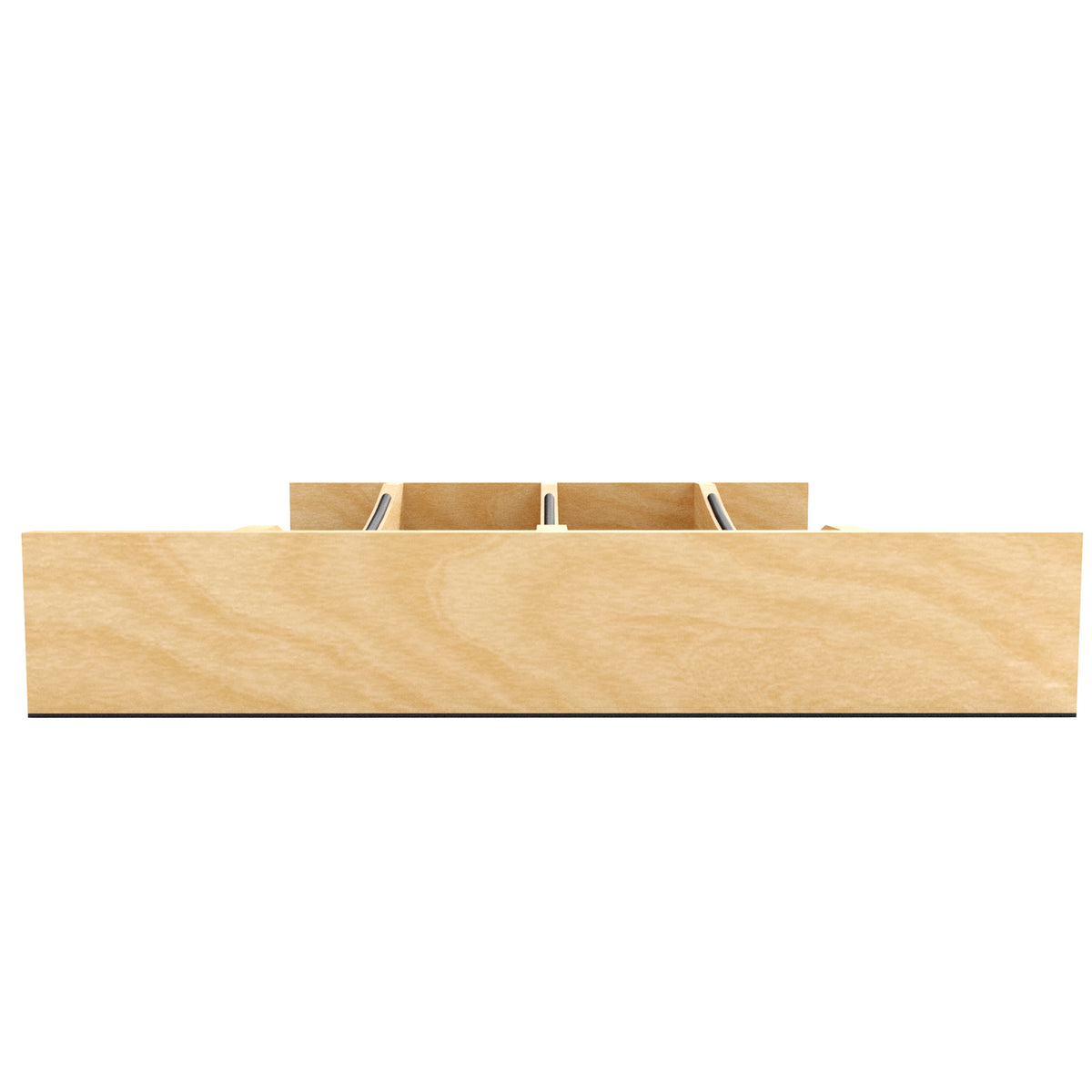Rev-A-Shelf Utensil Insert, Black Accents, Maple, 13.23 in., 4WUTCC-18MB-1