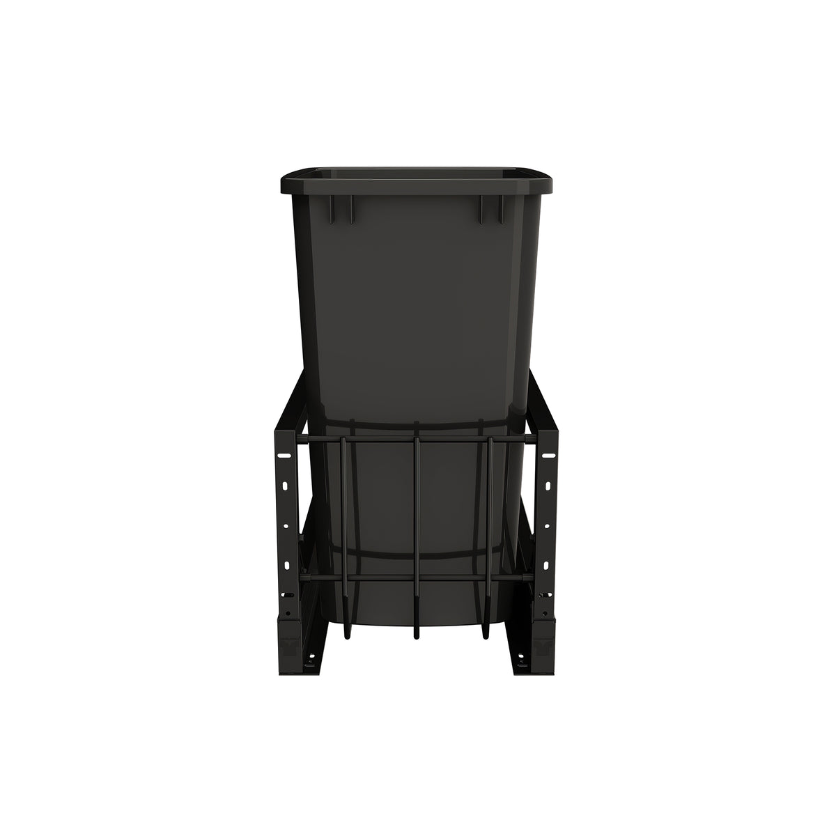 Rev-A-Shelf Single Pullout 35 qt. Kitchen Trash Can w/ Soft-Close, 5349-15DM-118