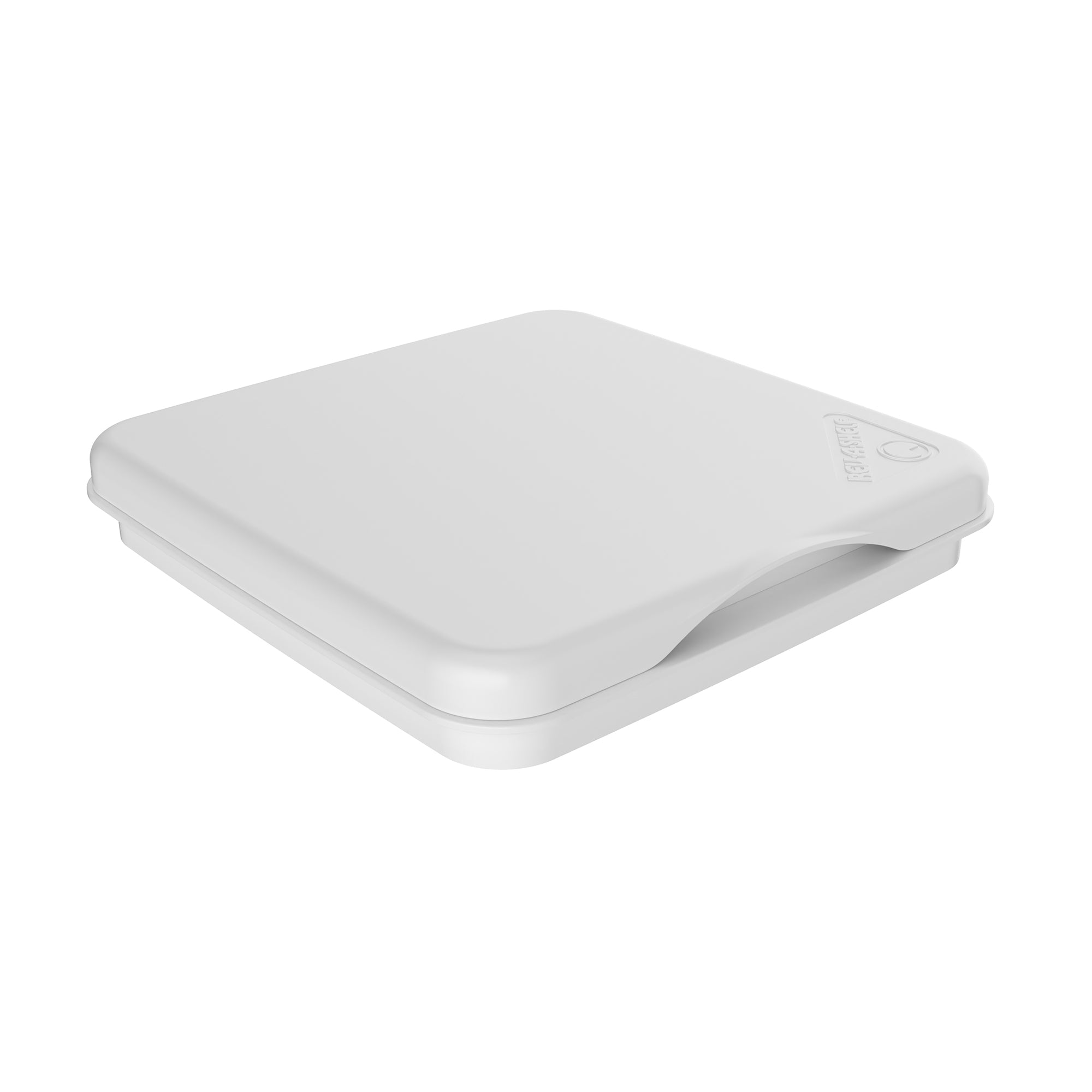 Rev-A-Shelf 27 qt. Trash Can Replacement Lid, White (Lid Only), RV-1024-LID-1