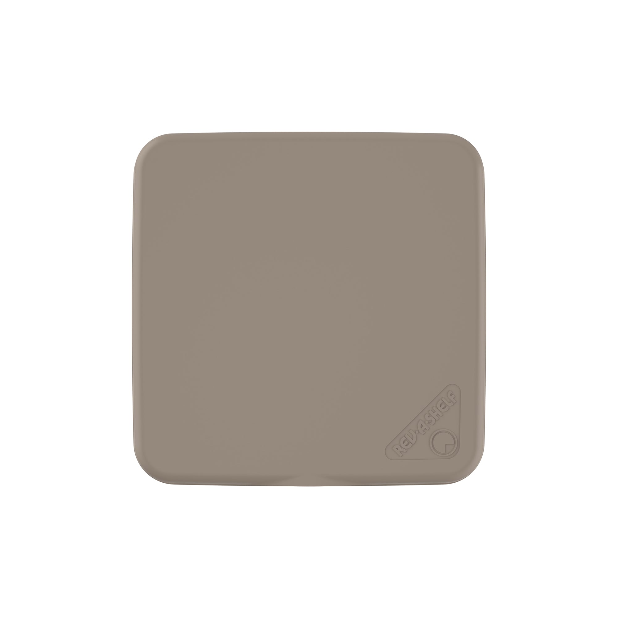 Rev-A-Shelf 27 qt. Trash Can Replacement Lid, Champagne, RV-1024-LID-12-1-40 - VMInnovations