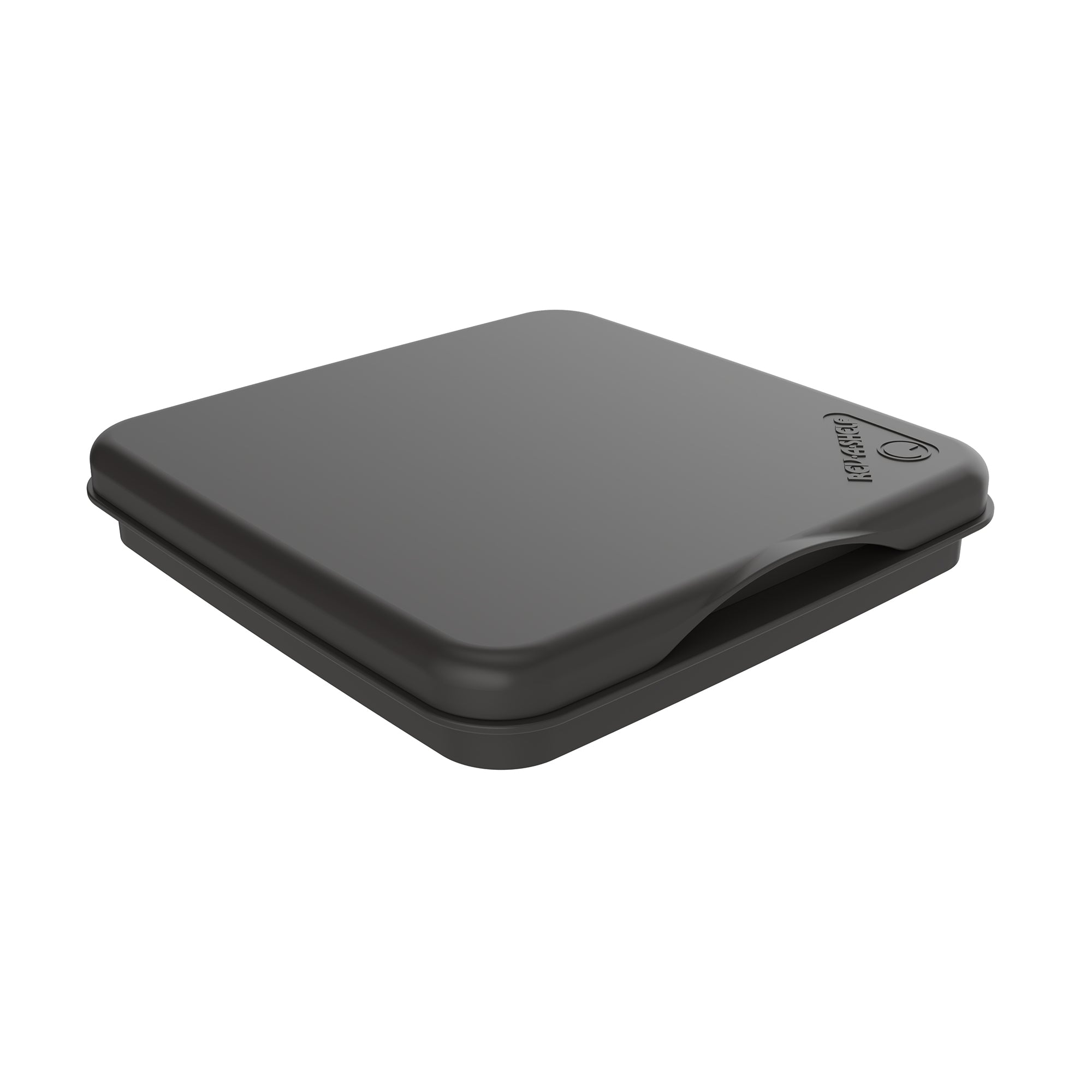 Rev-A-Shelf 27 qt. Trash Can Replacement Lid, Orion Gray, RV-1024-LID-13-1 - VMInnovations