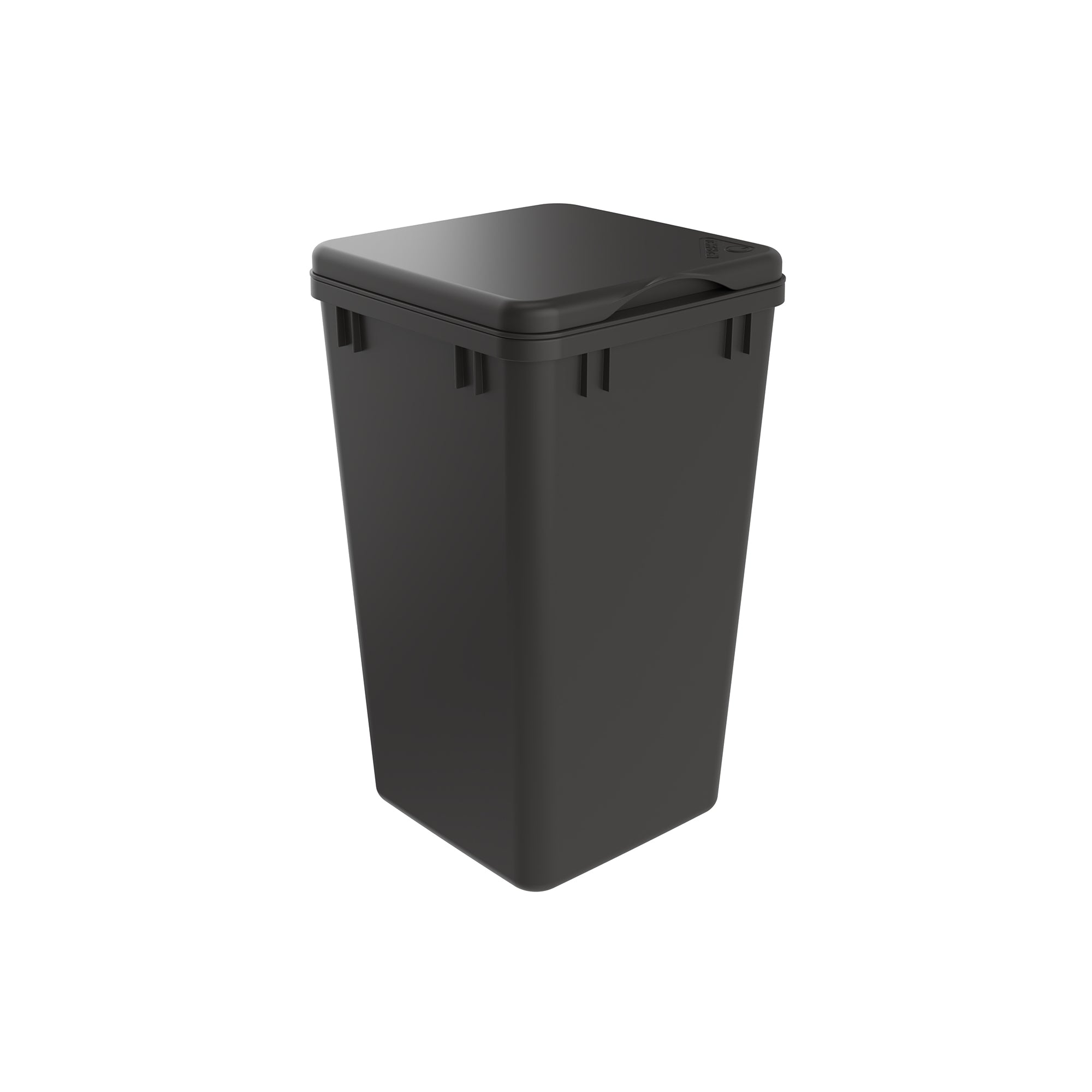 Rev-A-Shelf 27 qt. Trash Can Replacement Lid, Orion Gray, RV-1024-LID-13-1 - VMInnovations