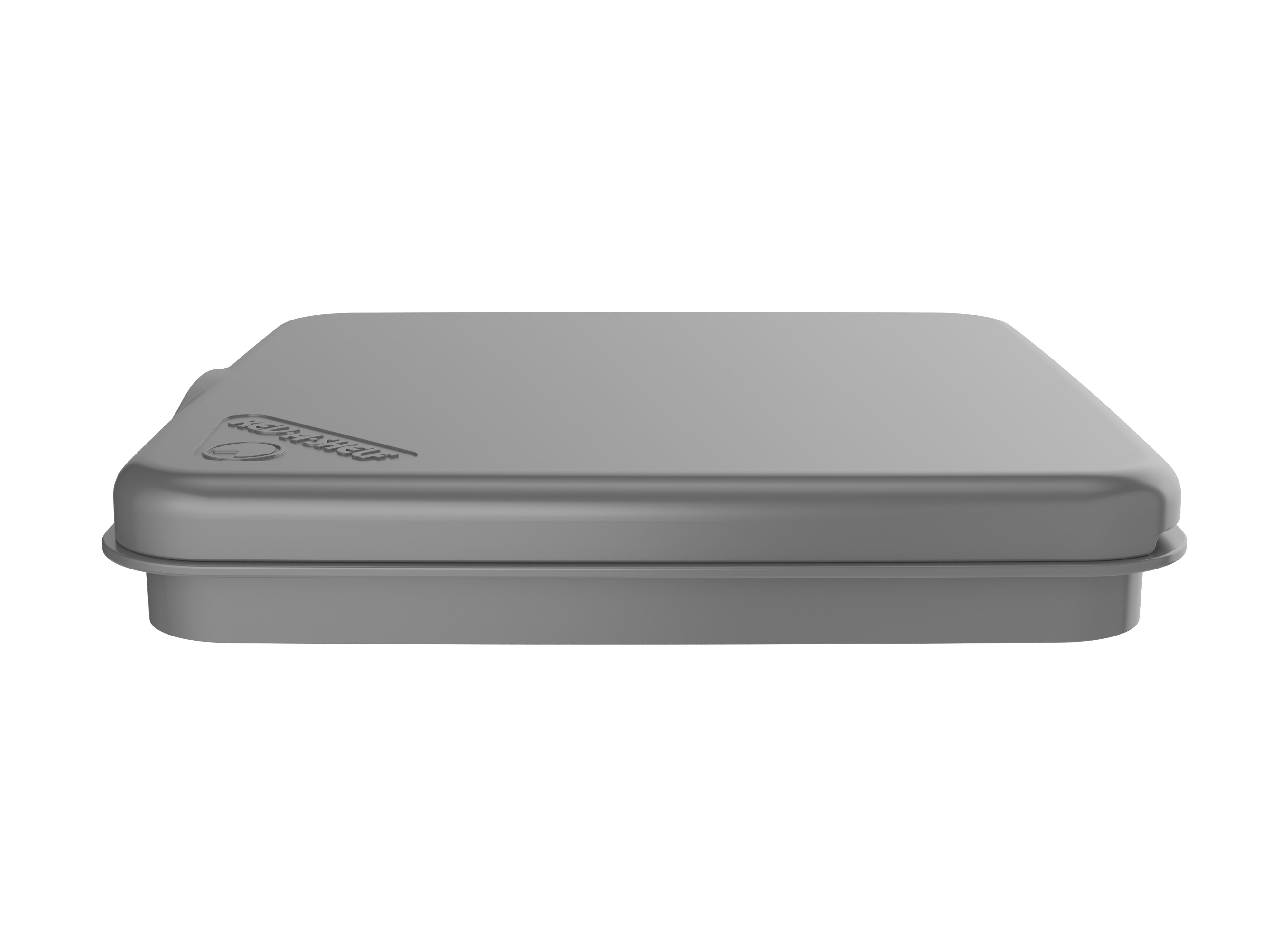 Rev-A-Shelf 27 qt. Trash Can Replacement Lid, Silver, RV-1024-LID-17-1-40 - VMInnovations