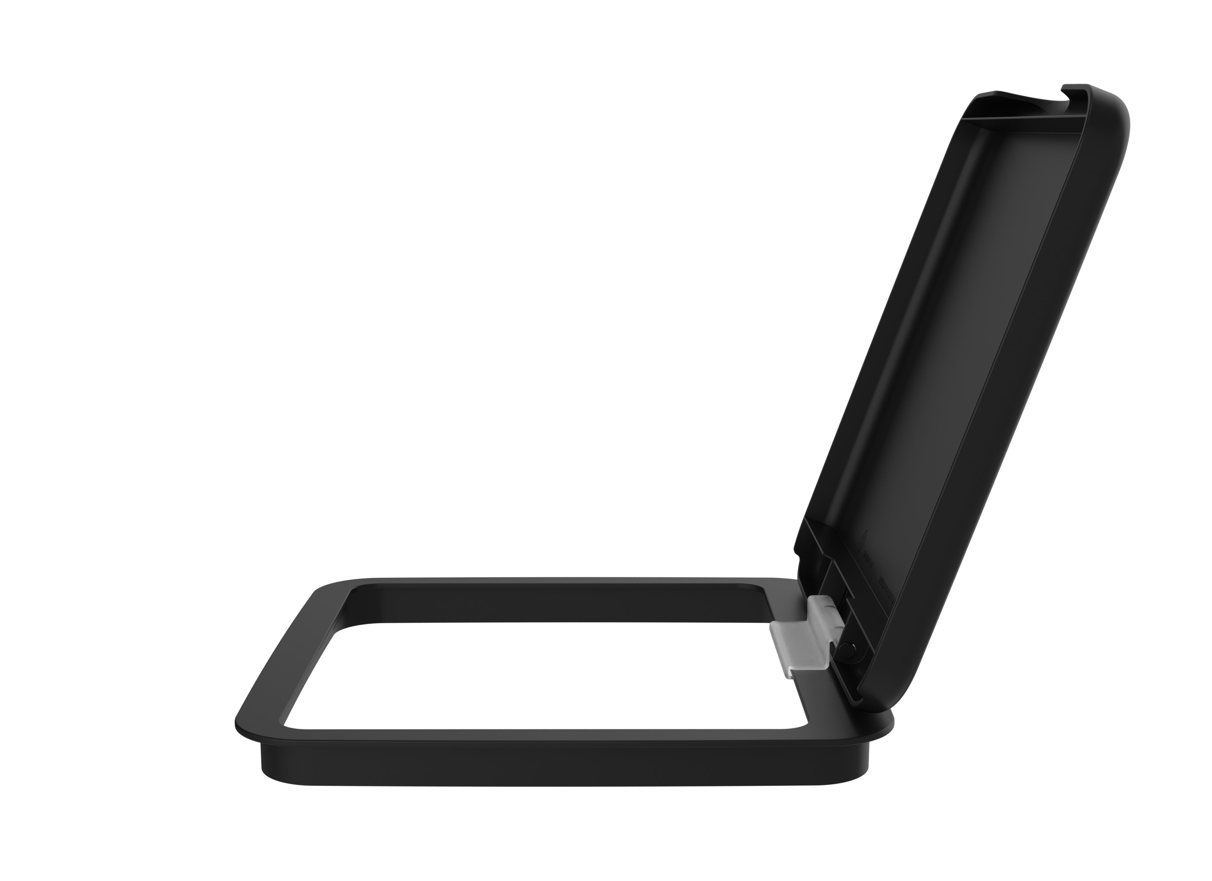 Rev-A-Shelf 27 qt. Trash Can Replacement Lid, Black, RV-1024-LID-18-1