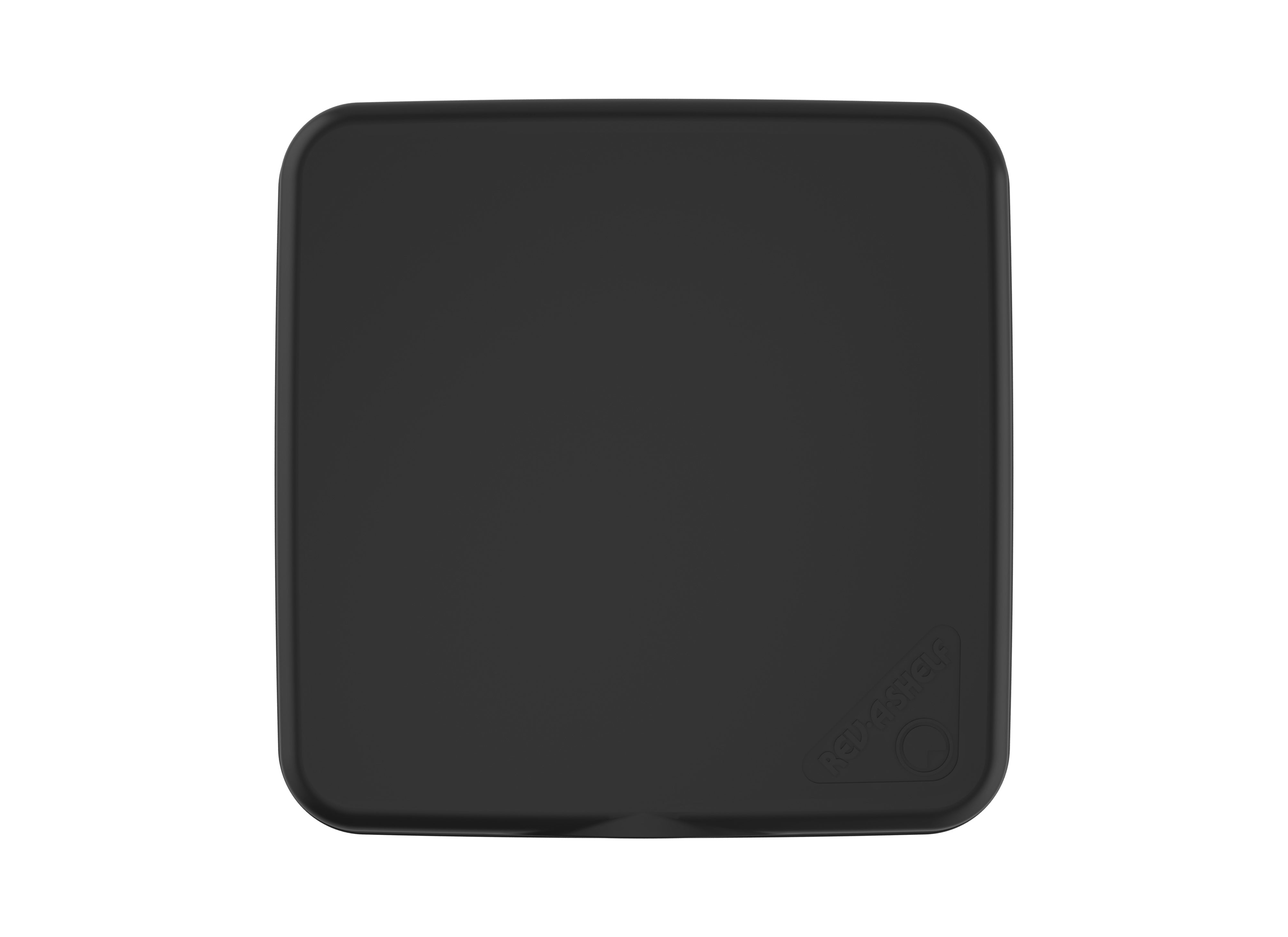 Rev-A-Shelf 27 qt. Trash Can Replacement Lid, Black, RV-1024-LID-18-1