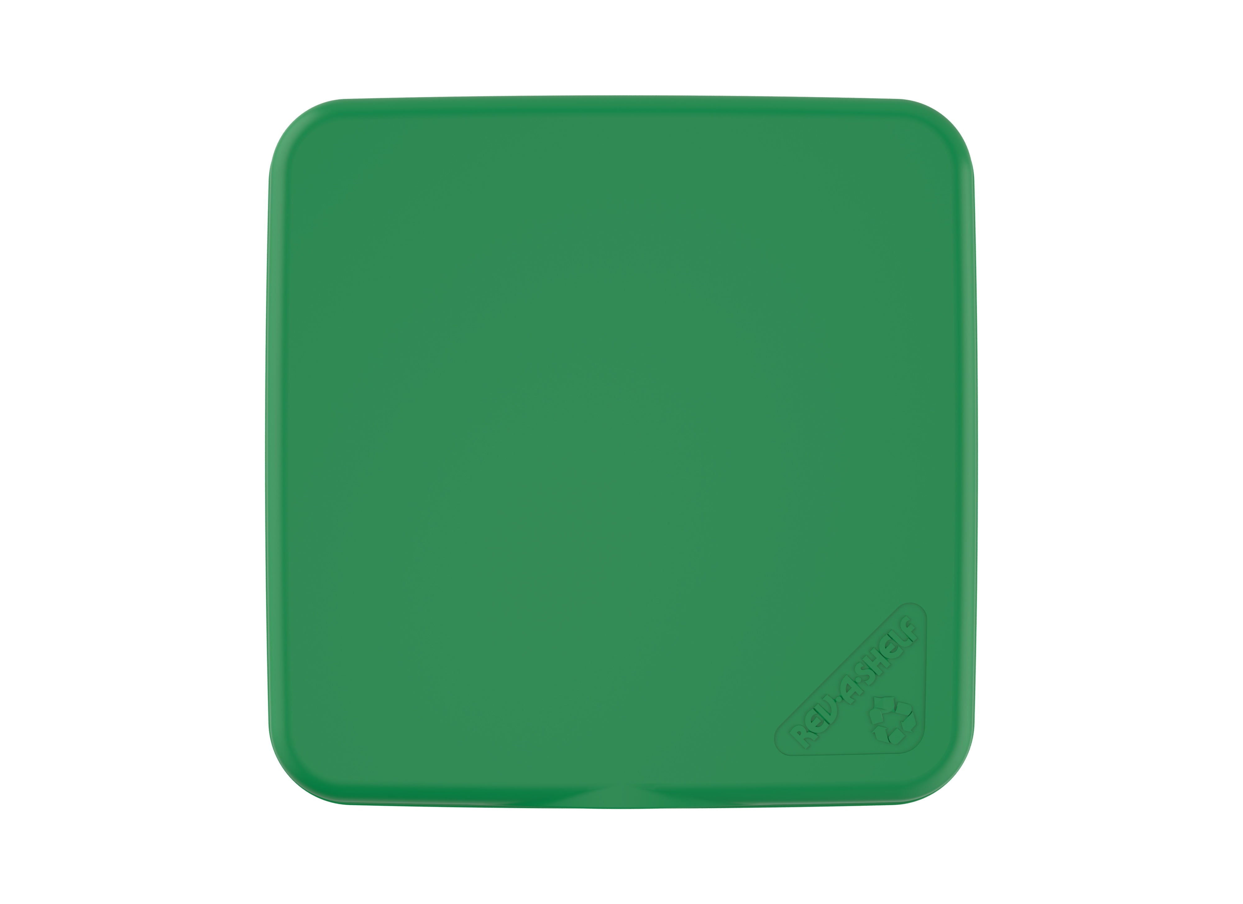 Rev-A-Shelf 27 qt. Trash Can Replacement Lid, Green, RV-1024-LID-G-1