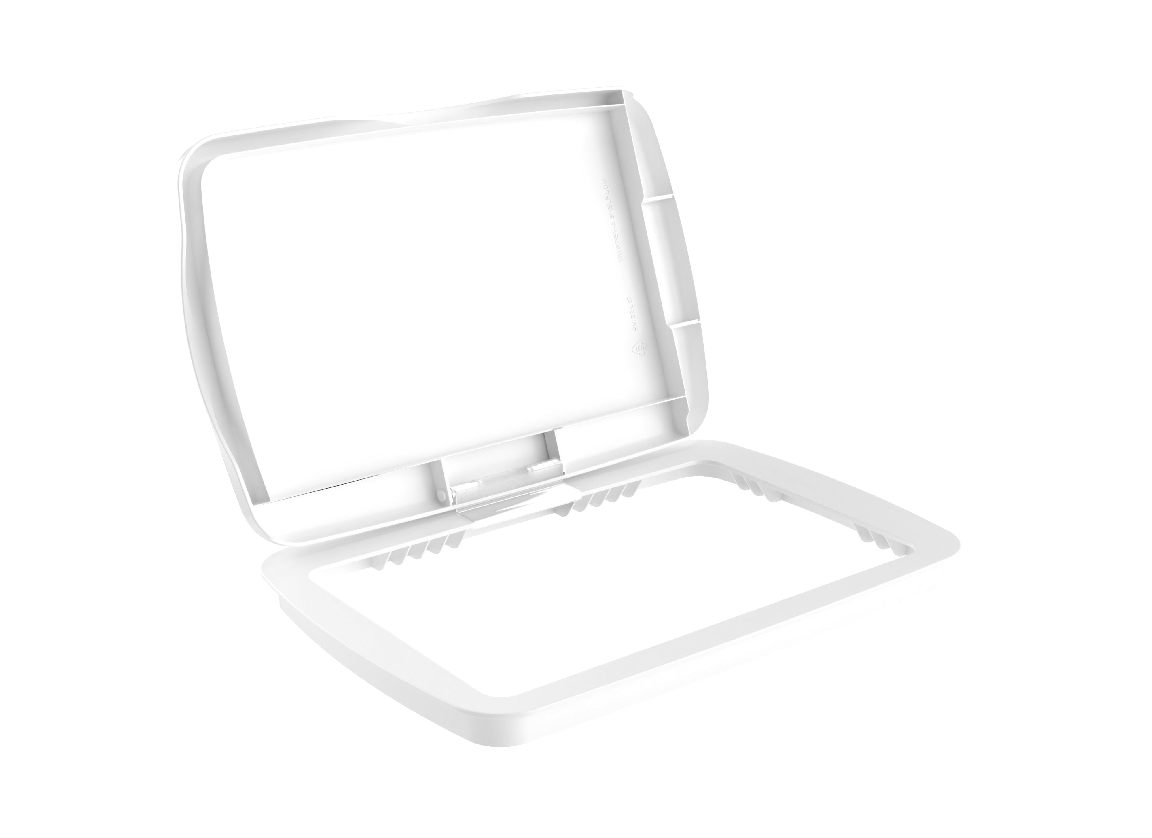 Rev-A-Shelf 32 qt. Trash Can Replacement Lid, White (Lid Only), RV-32-LID-1