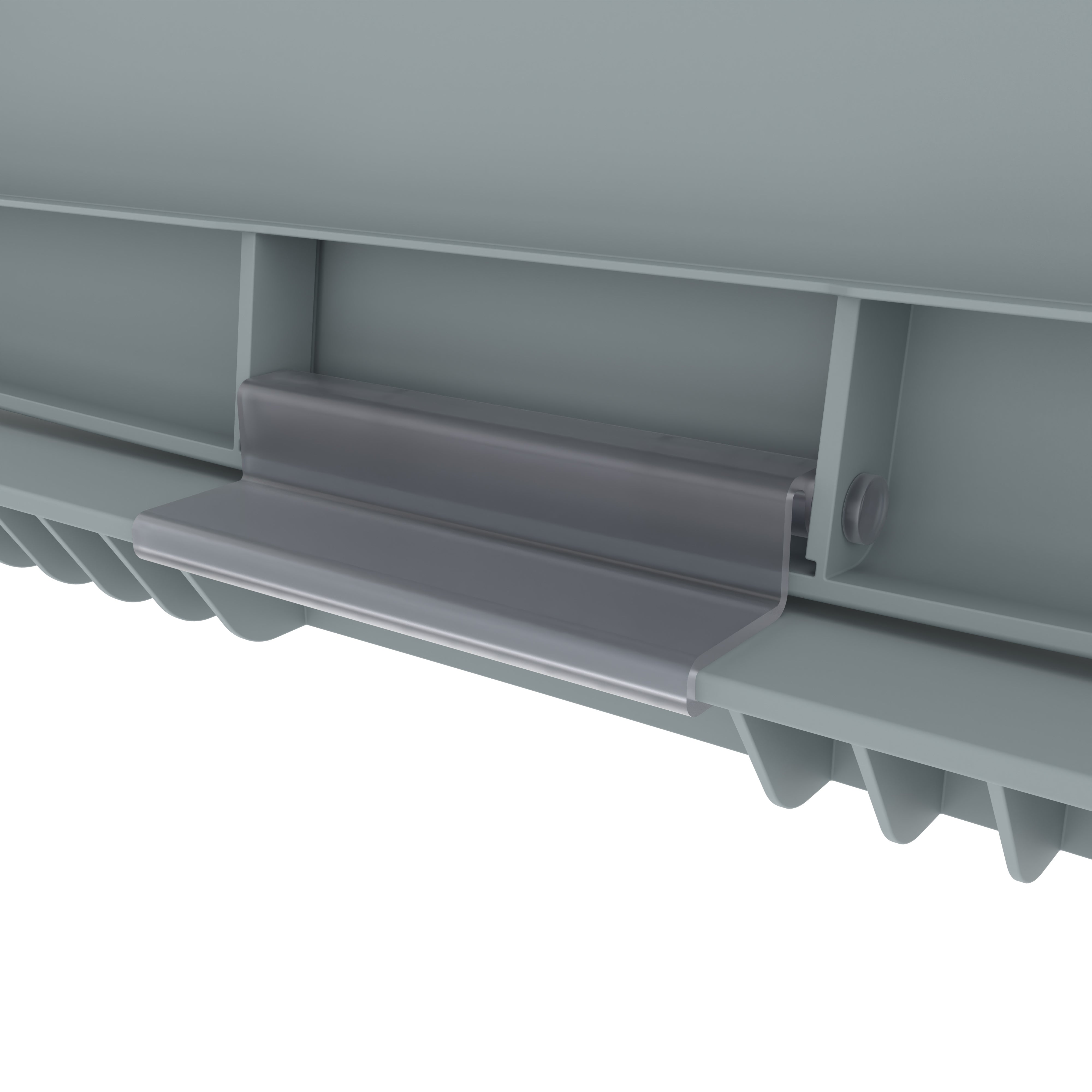 Rev-A-Shelf 32 qt. Trash Can Replacement Lid, Gray (Lid Only), RV-32-LID-14-1-40 - VMInnovations