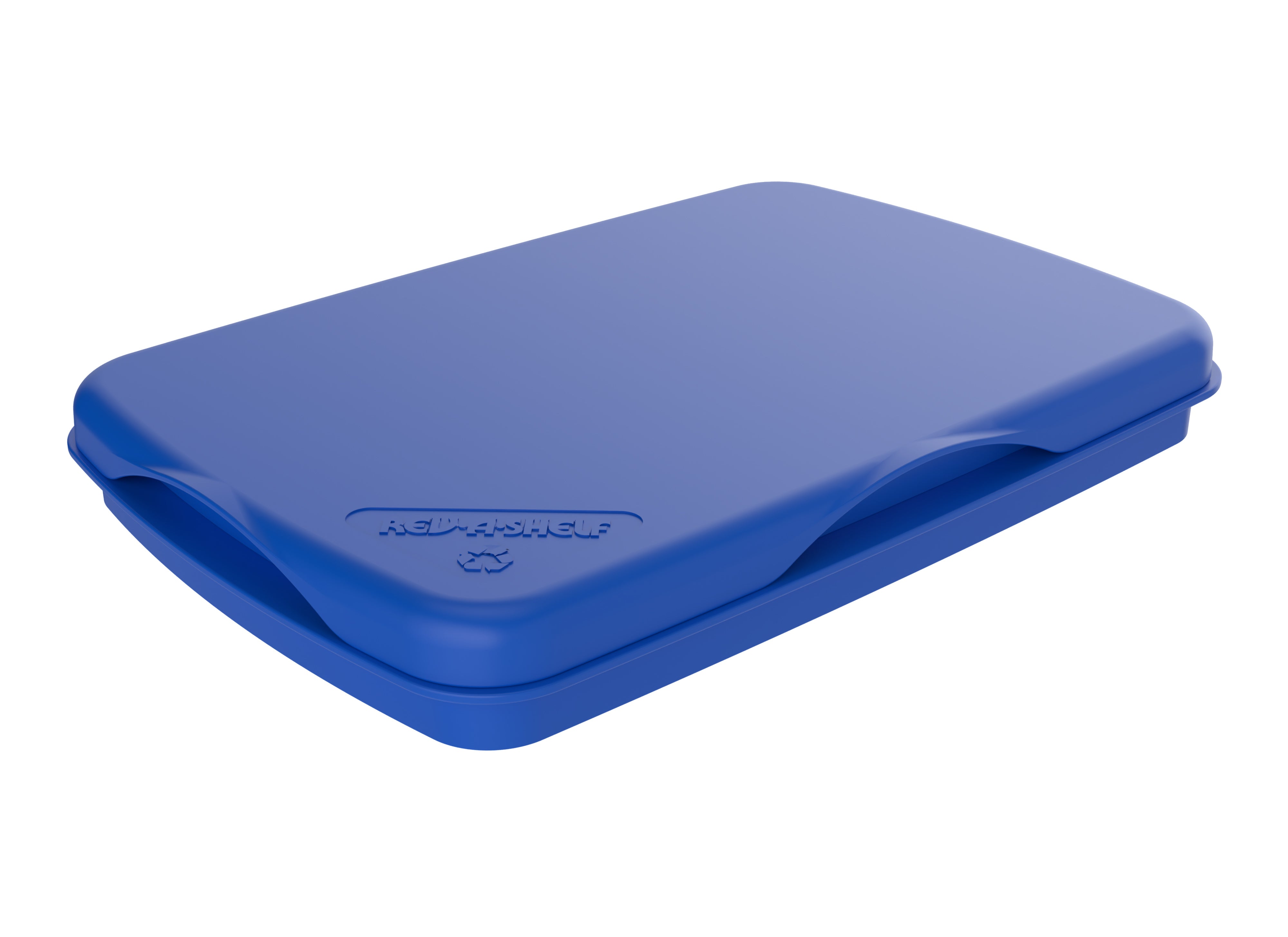 Rev-A-Shelf 32 qt. Trash Can Replacement Lid, Blue (Lid Only), RV-32-LID-22-1-40 - VMInnovations