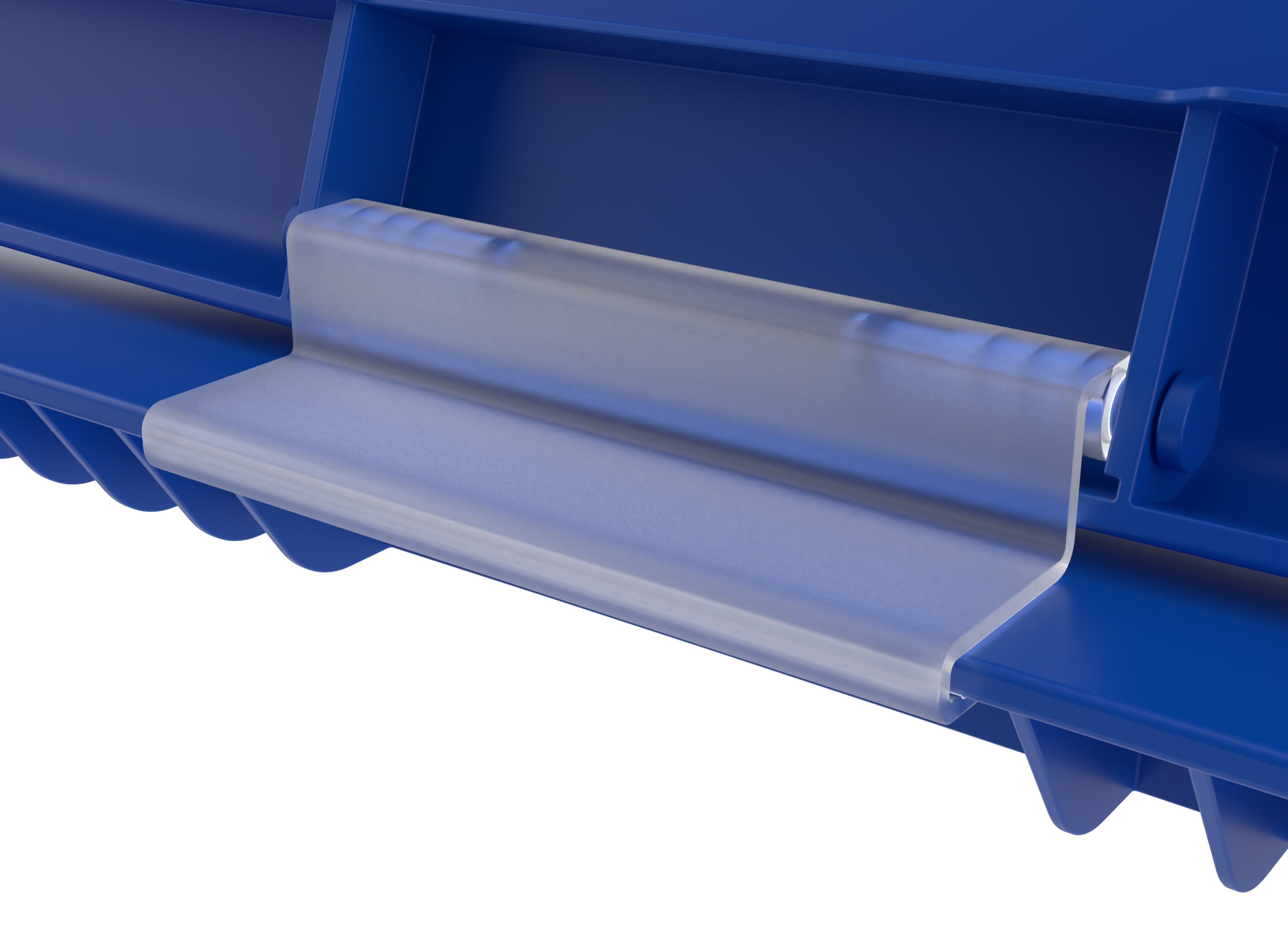 Rev-A-Shelf 32 qt. Trash Can Replacement Lid, Blue (Lid Only), RV-32-LID-22-1-40 - VMInnovations
