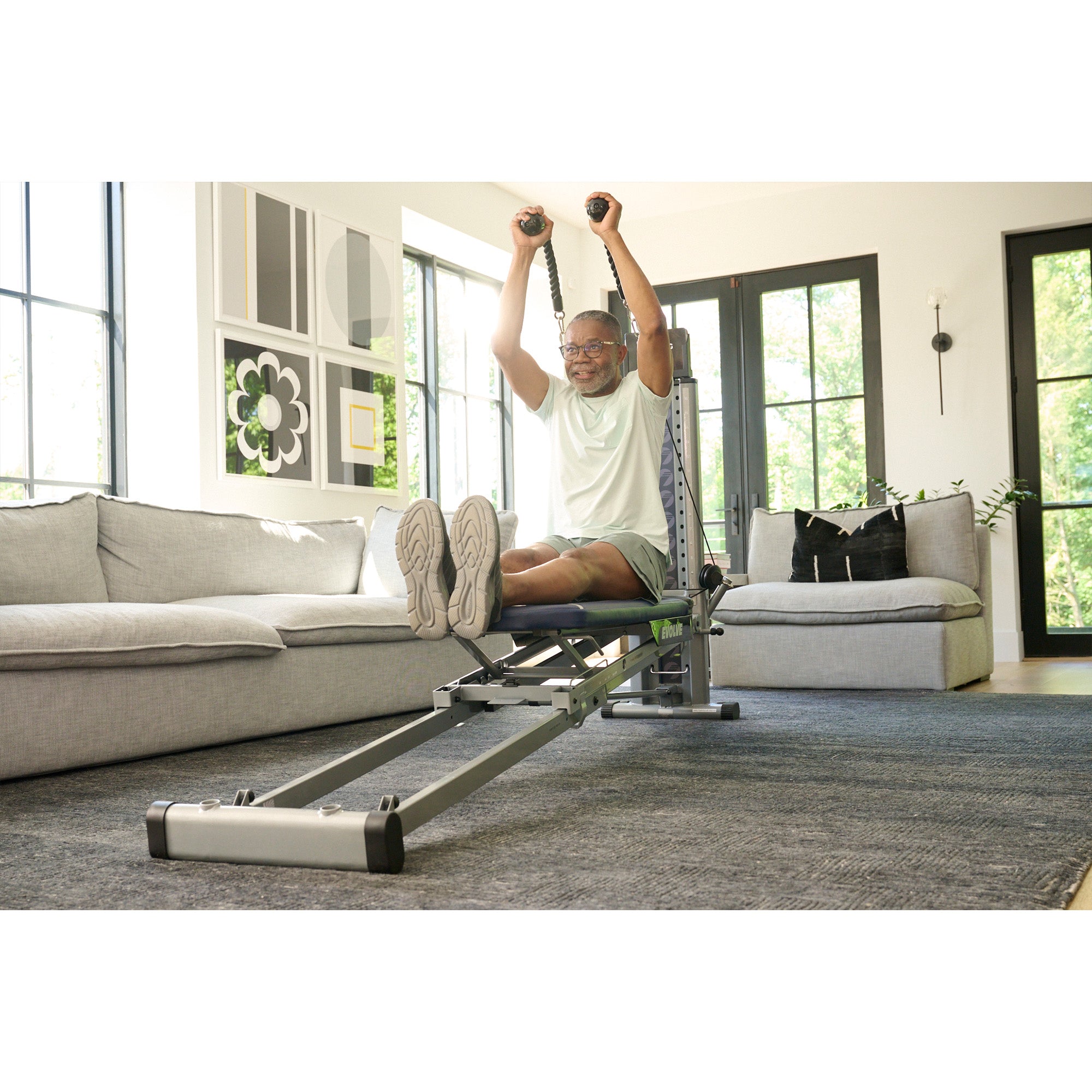Total Gym Triceps Rope for Triceps, Back, Shoulder and Core Training, Set of 2 - VMInnovations