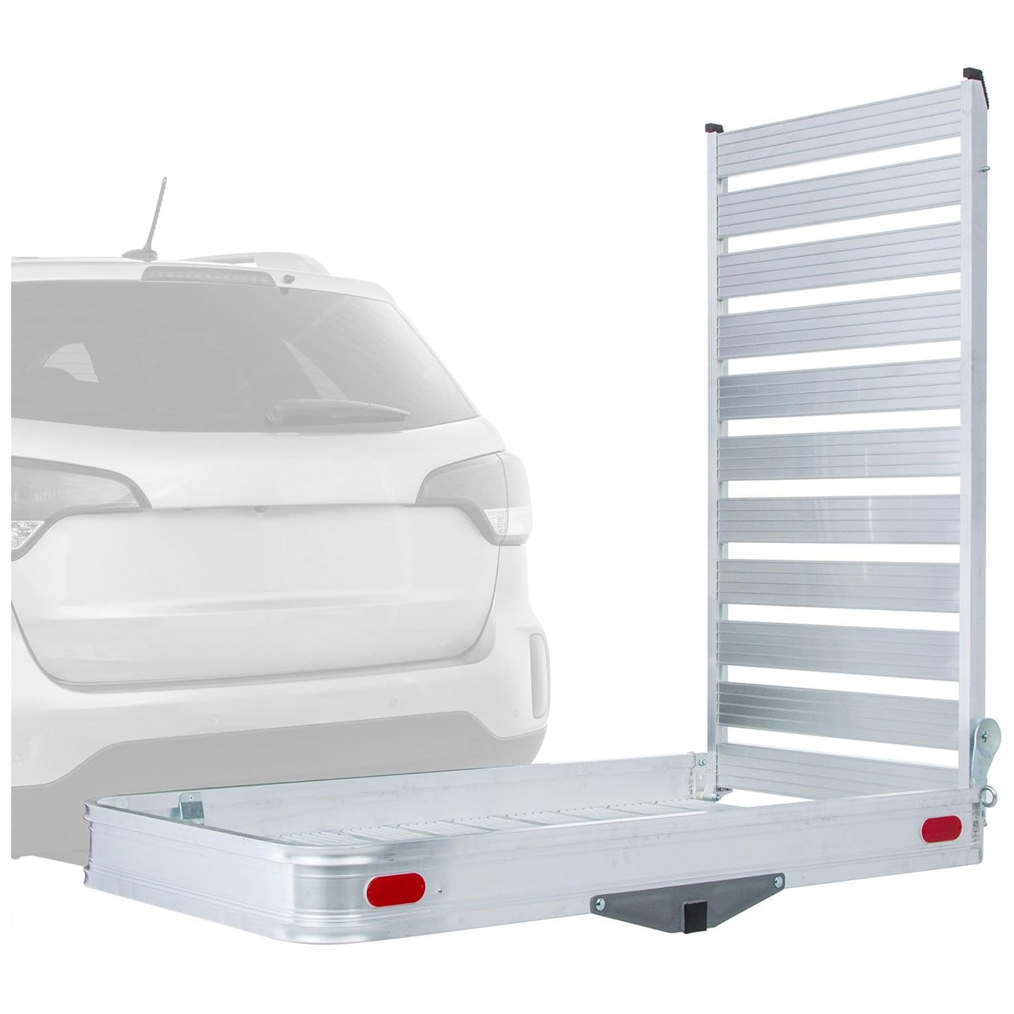 Elevate Outdoor Aluminum Tray Premium Carrier w/58-In Loading Ramp (Open Box) - VMInnovations