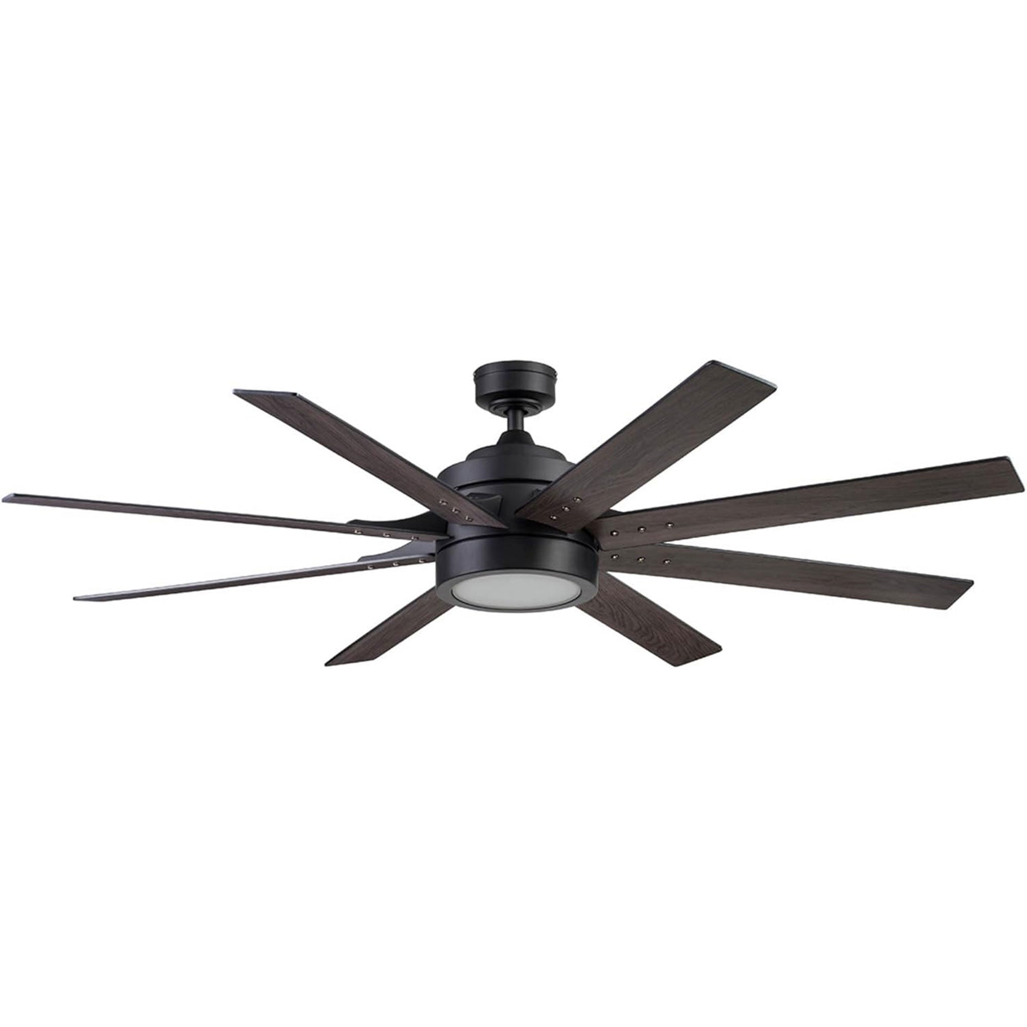 Honeywell Xerxes Ceiling Fan, Quiet Motor and Remote Control, 62", Matte Black - VMInnovations