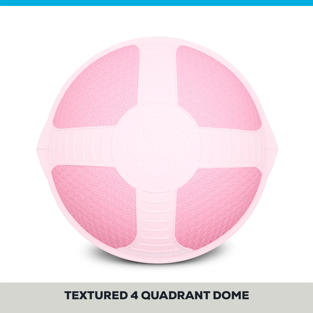 Bosu Pro Home Gym 26” Strength Trainer Ball Balance Board, Pink (Open Box) - VMInnovations