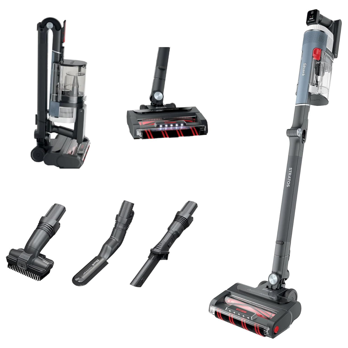 Shark Stratos Cordless Vacuum w/DuoClean PowerFins (For Parts) - VMInnovations