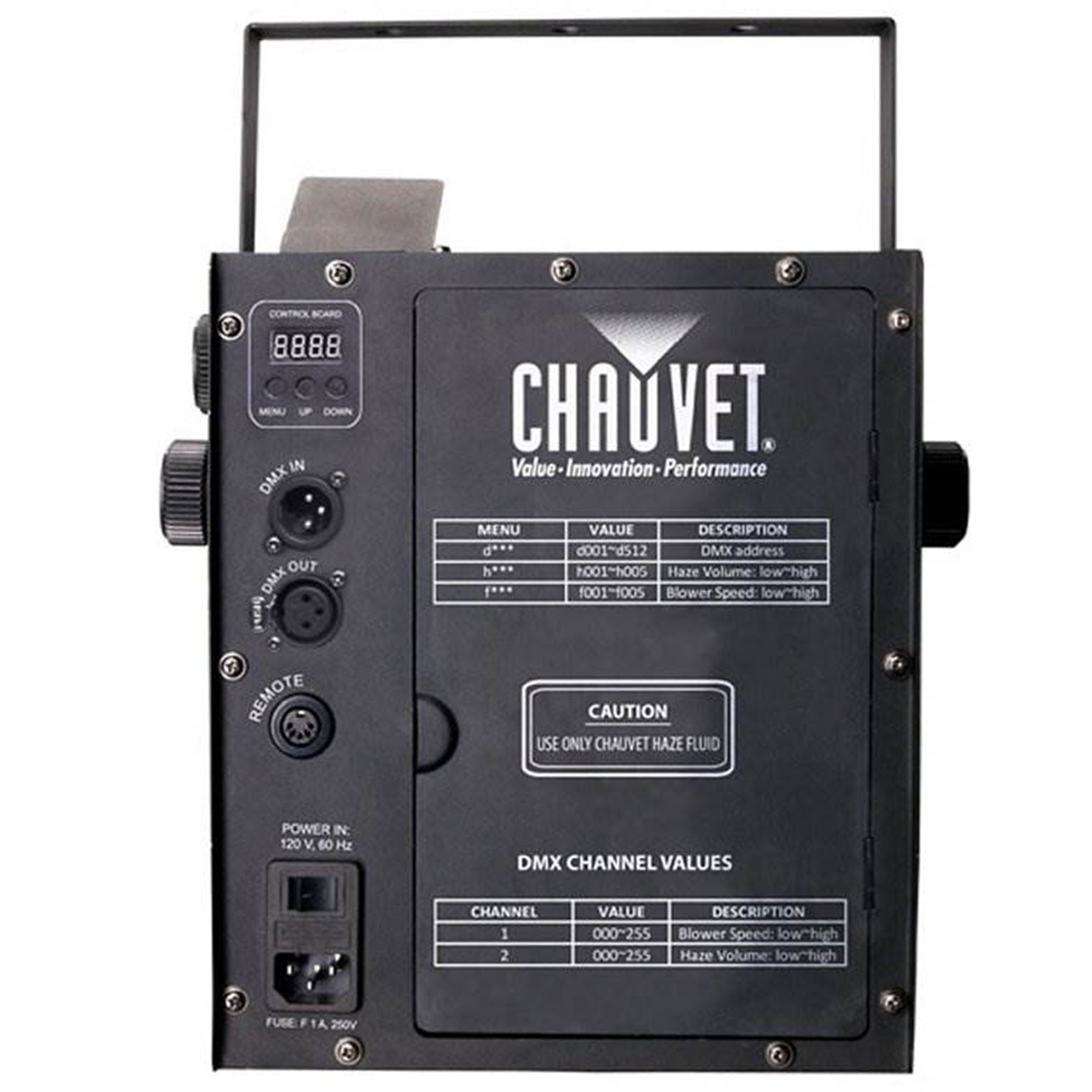 CHAUVET DJ Hurricane Haze 2D Smoke/Fog Machine w/Remote (Certified Refurbished) - VMInnovations