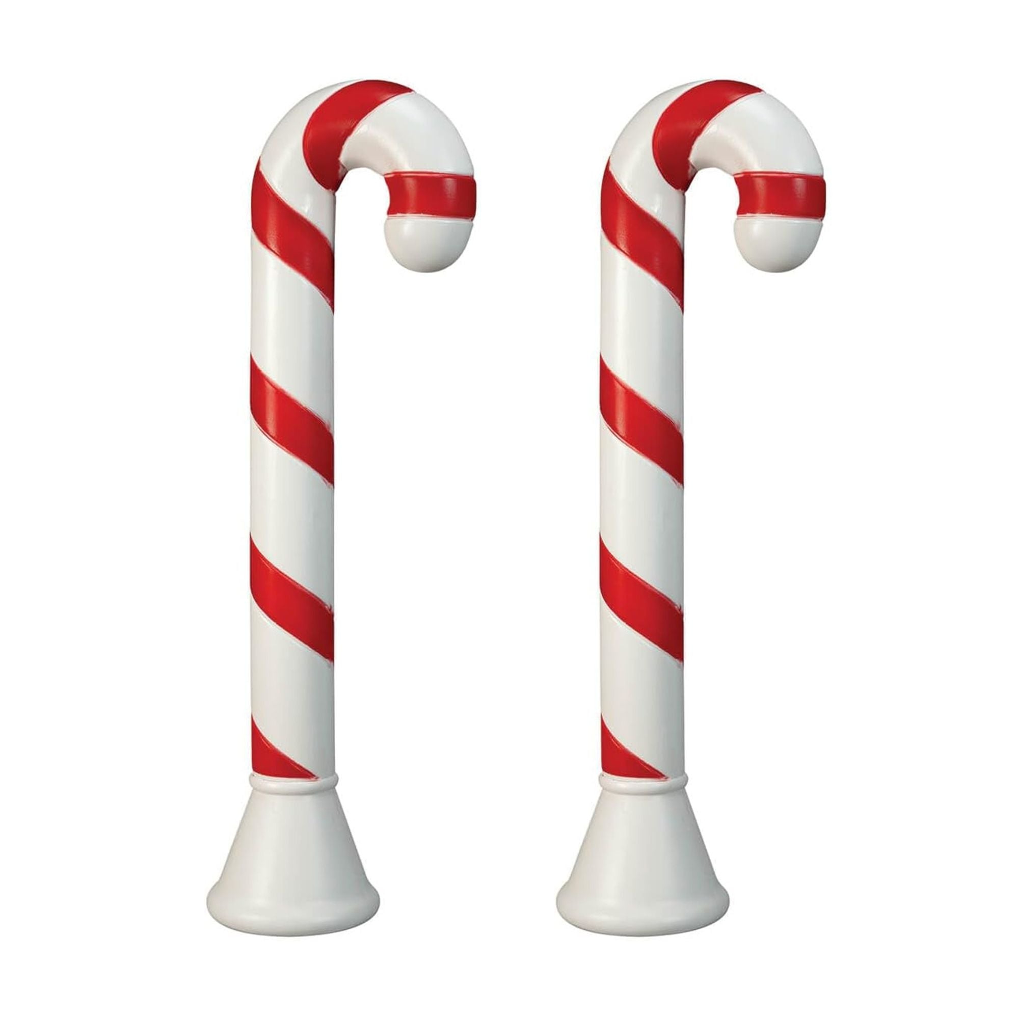 Union Products 40" Candy Cane Outdoor Holiday Decor, Light Yard Ornament, 2 Pack - VMInnovations