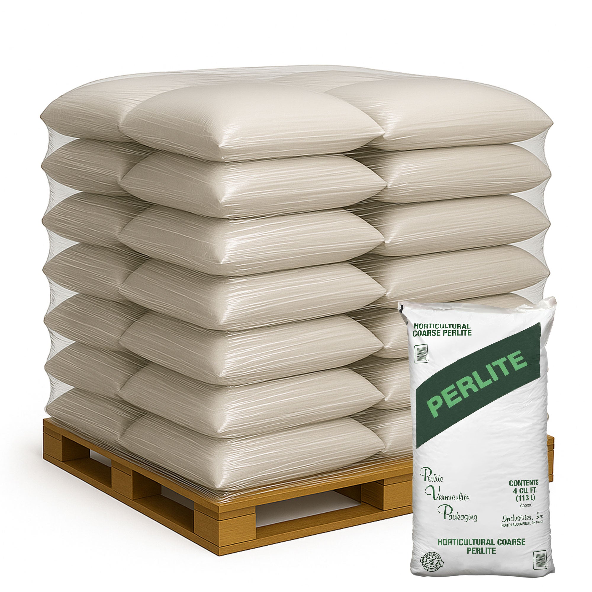 PVP Industries 20 Pack Organic Coarse Perlite Planting Soil Additive, 4 cu ft - VMInnovations
