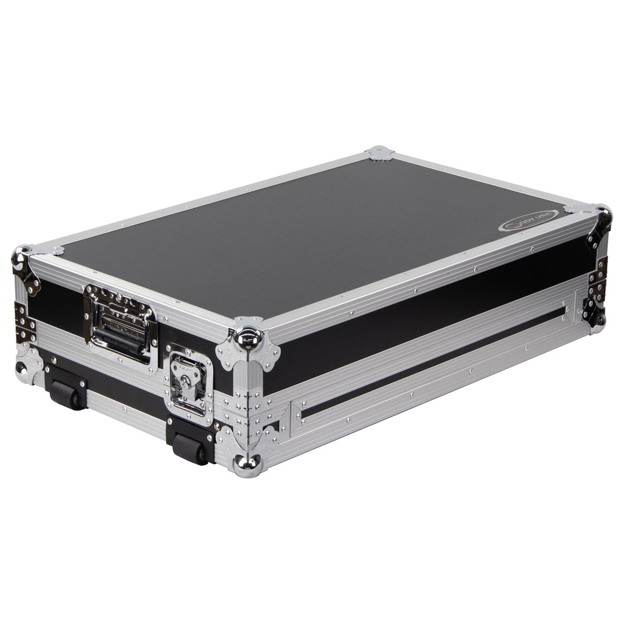 Odyssey Pioneer DDJ-REV7 Glide Flight Case w/Wheels & Laptop Platform (Open Box) - VMInnovations