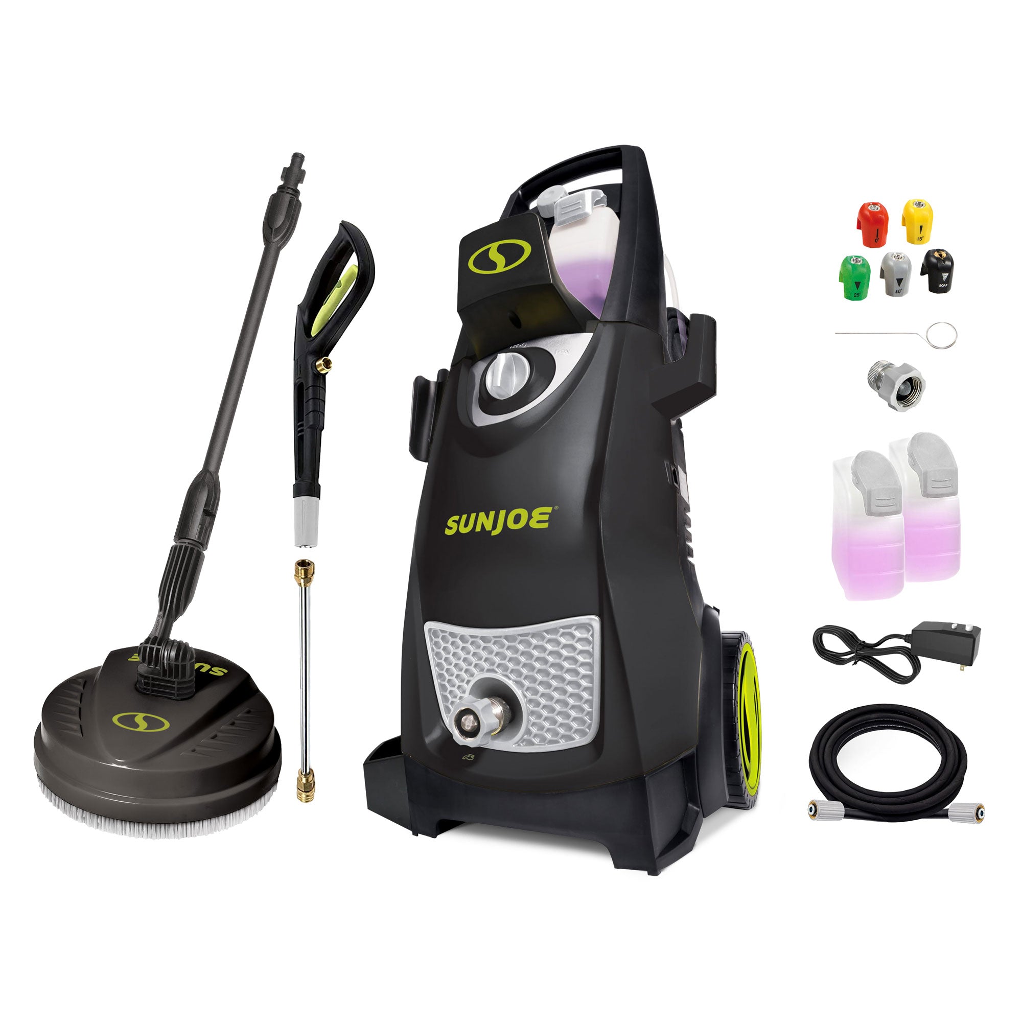 Sun Joe Portable 10 Inch Pressure Washer Attachment & Electric Pressure Washer