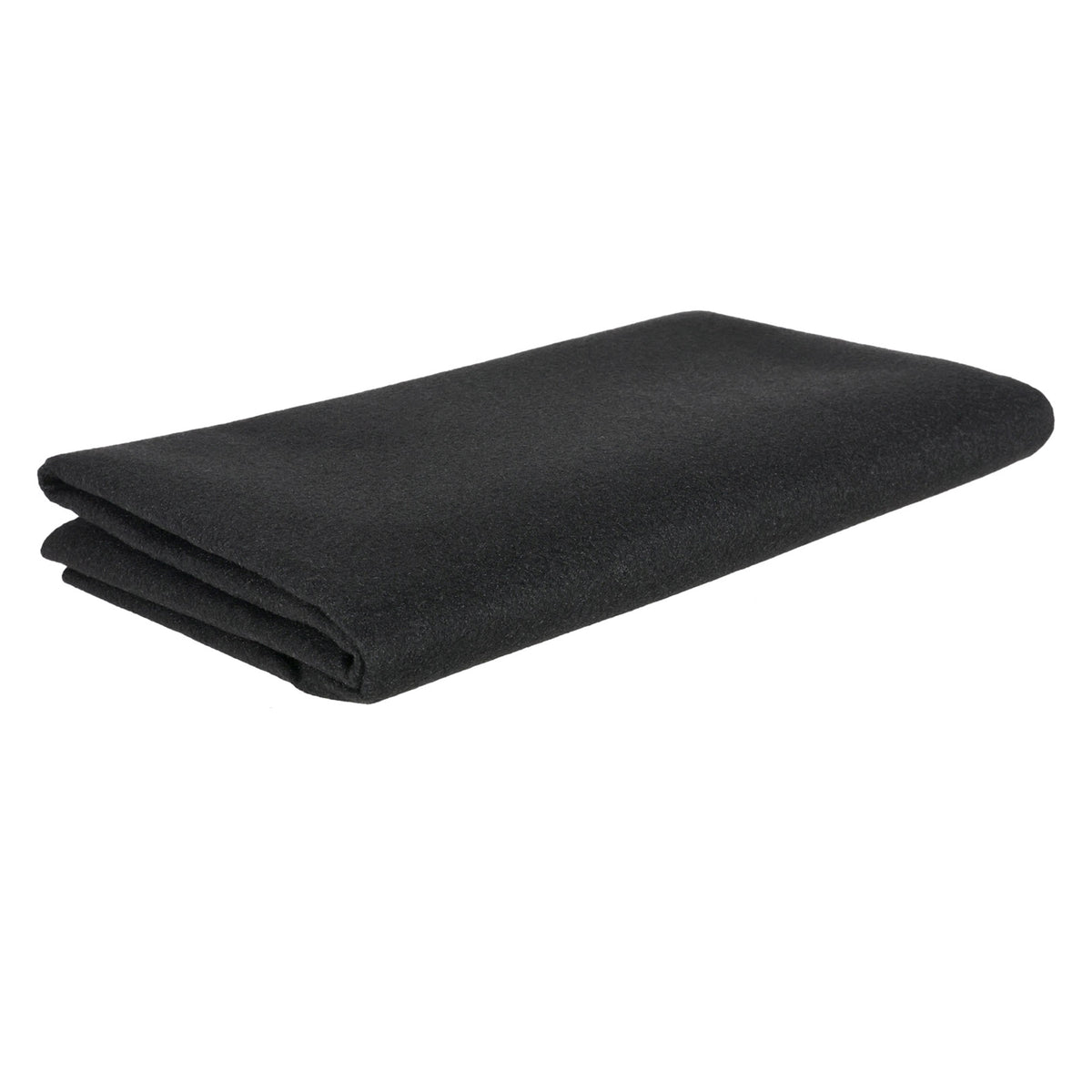 QPower Speaker Box Carpet, 72" x 72" Fabric Sheet for Car Audio Builds, Black