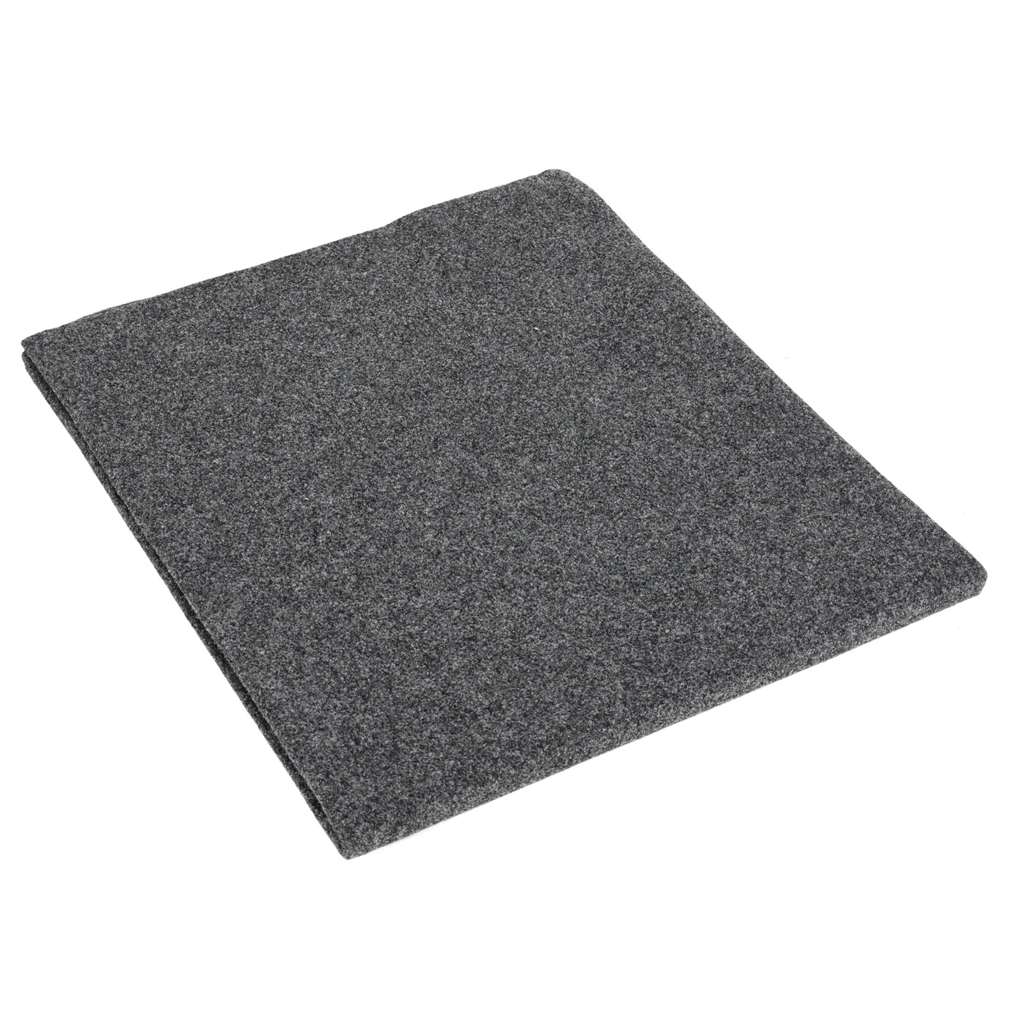 QPower Speaker Box Carpet, 43" x 72" Fabric Sheet for Car Audio Builds, Charcoal