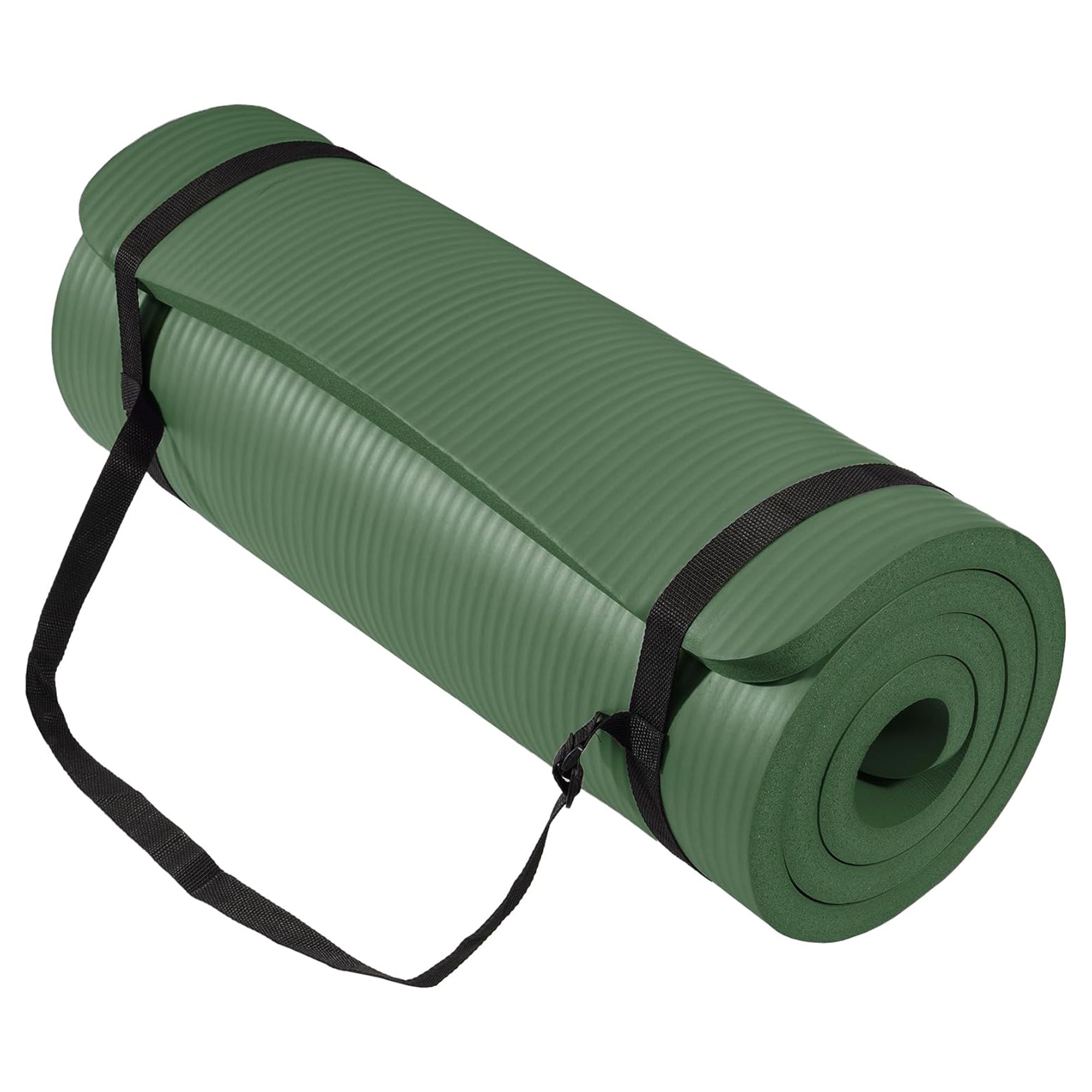 BalanceFrom Yoga Mat, 1" Extra Thick Exercise Pilates Workout Mat (Open Box)