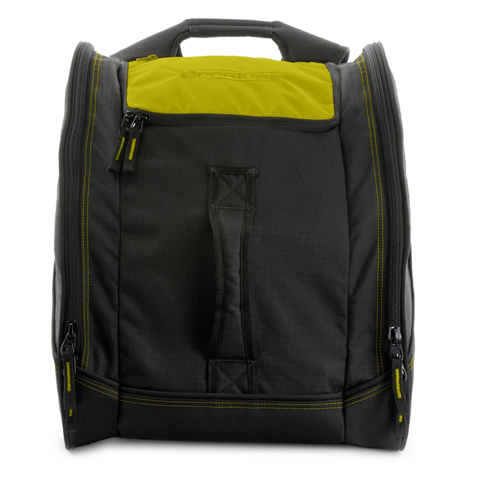 Sportube Traveler Boot Bag, 45L Ski & Snowboard Gear Backpack for Travel, Citrus - VMInnovations