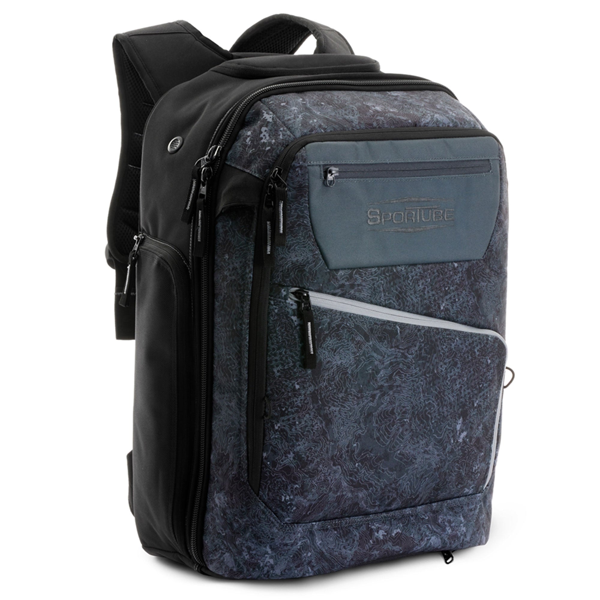 Sportube Overheader Boot and Gear Backpack, Carry-on Travel Bag, Graphite Topo