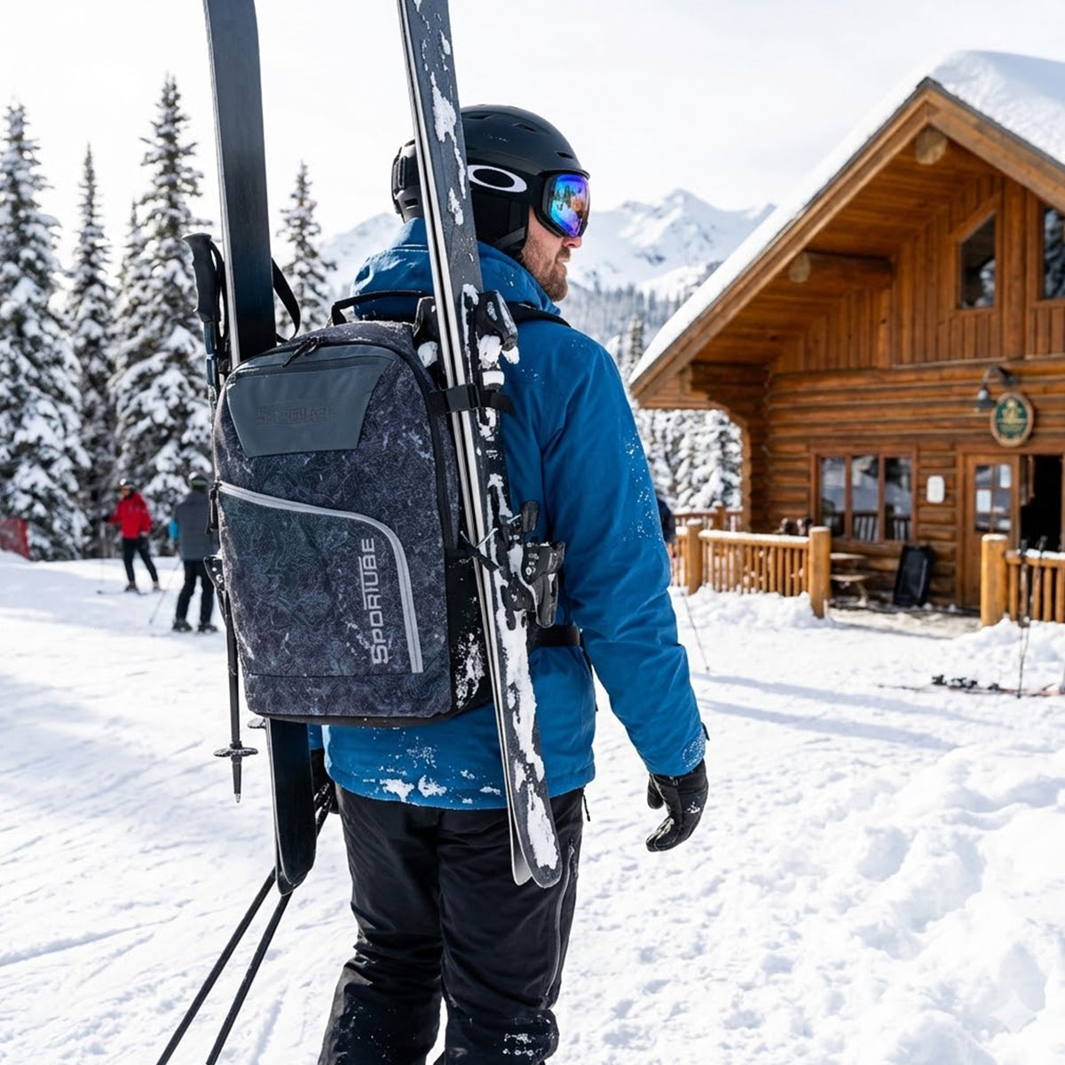 Sportube Sojourner Travel Backpack, 30L Durable Gear Bag for Ski & Adventure - VMInnovations