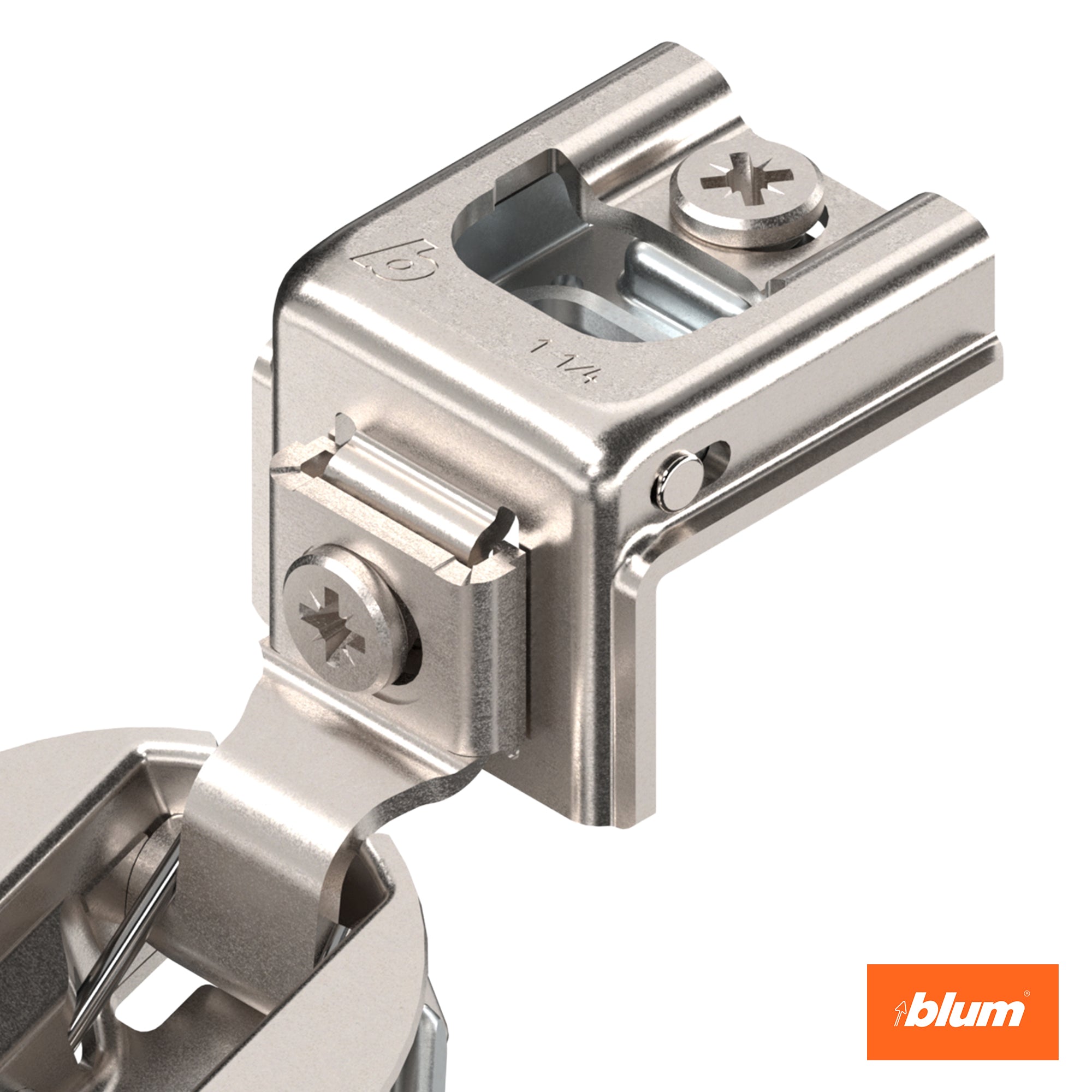 Blum COMPACT, 1-1/4" Opening Angle, Concealed Hinges for Cabinets (Open Box) - VMInnovations