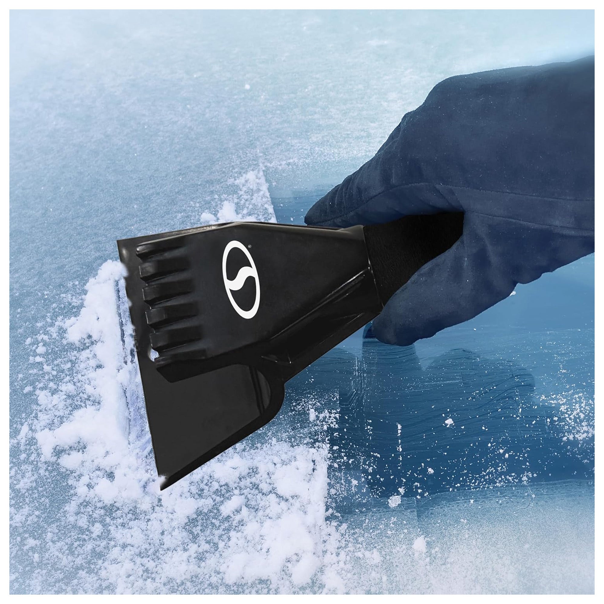 Snow Joe 2-in-1 Telescoping Snow Broom & Ice Scraper w/Extendable Handle (Used) - VMInnovations