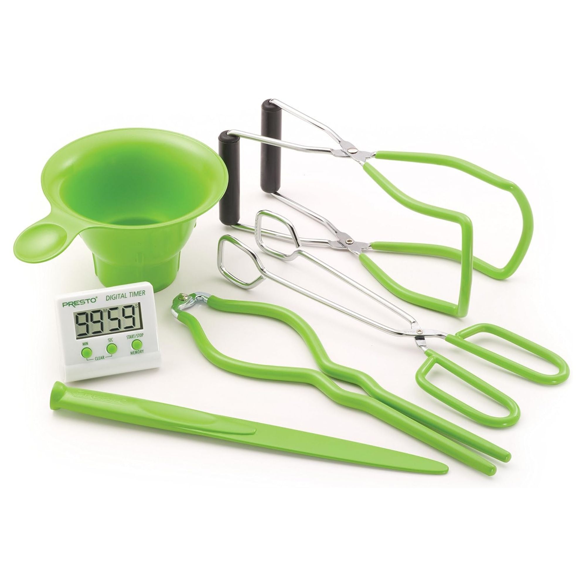 Presto 7 Function Canning Kit, Canner Tools for Pickling and Pressure Canning