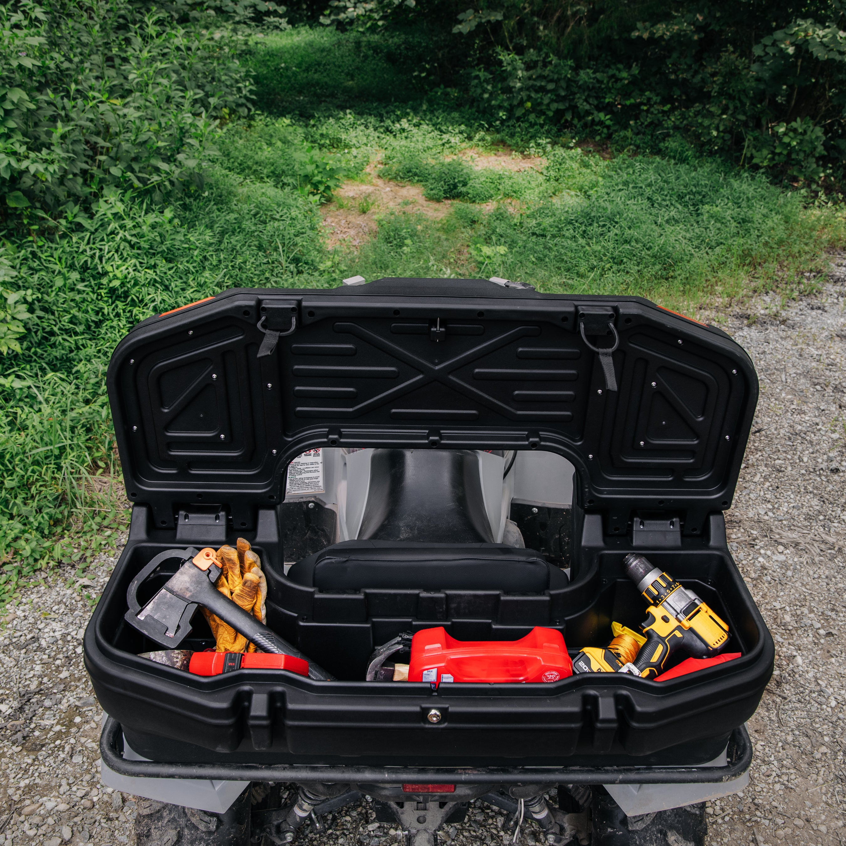 Black Boar ATV Rear Storage & Lounger, Seat w/Increased Durability (Open Box) - VMInnovations