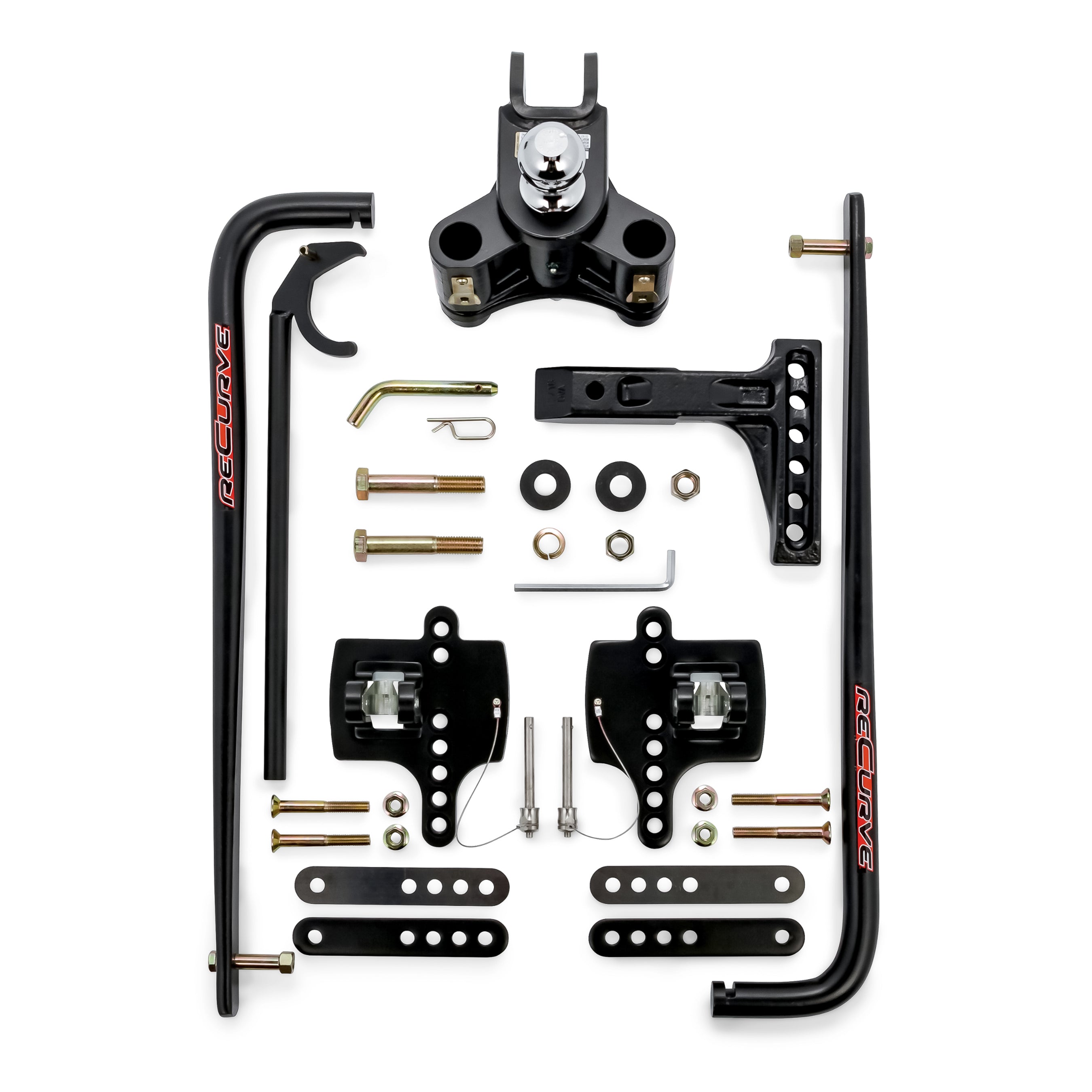 Camco Eaz-Lift ReCurve R6 1200Lb Weight Distribution Hitch, Sway Control, 48734